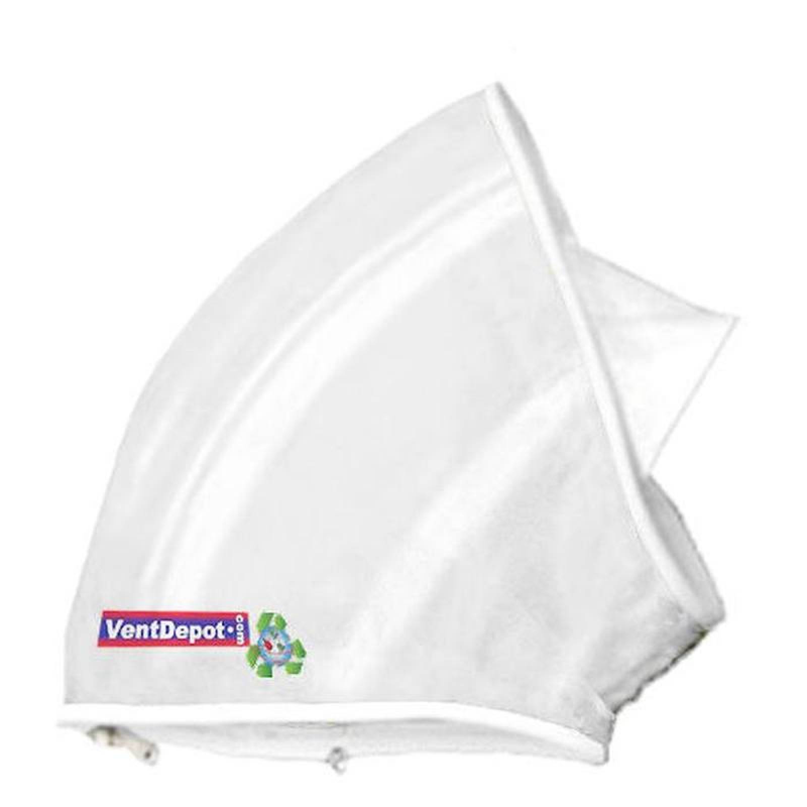 Ducto Redondo Codo Colores, MXCCF-532, Codo con Angulo de 60, 50" Diámetro, Radio 25", Altura 75", 36483 a 54725m3/hr, Transparente., AirRegularElbow 60