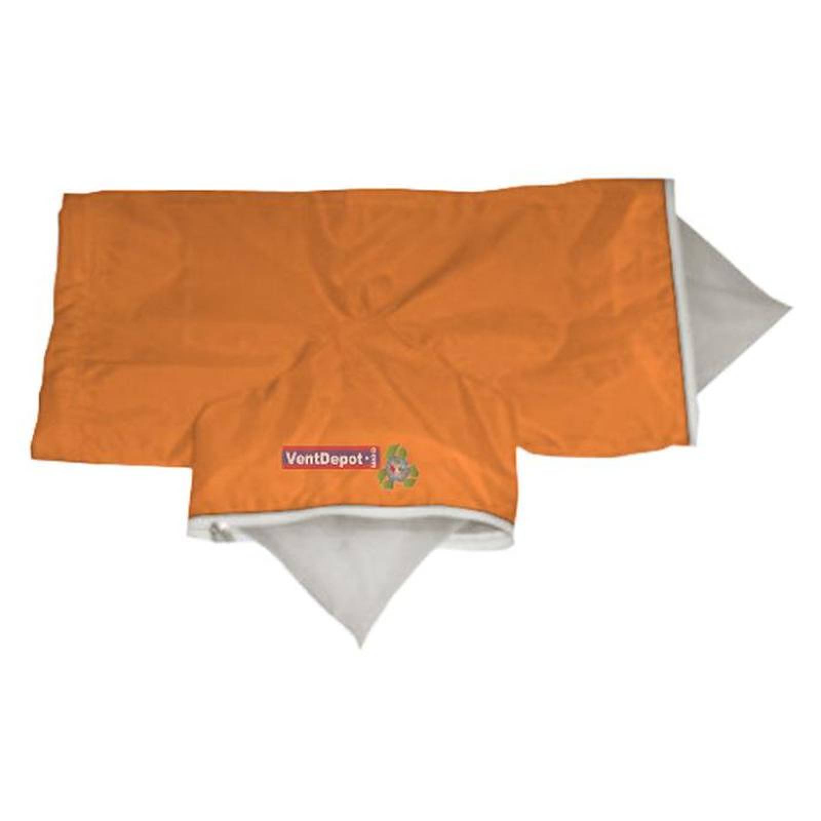  Accesorio Textil para Ducto, MXCCI-079, Tee Textil, 12" Diámetro, Altura 24", Antibacterial, Hermetico, 2101 a 3152m3/hr, Naranja Claro.



, AirRegularTee