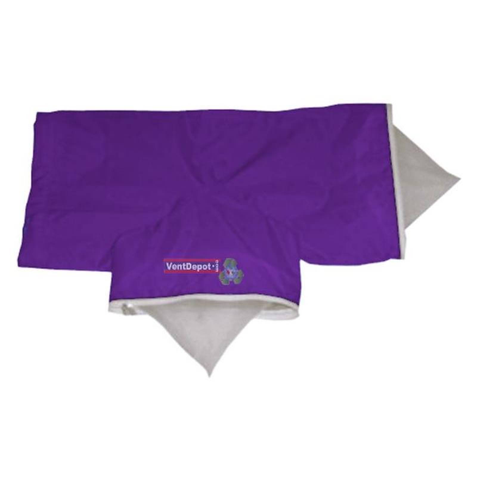  Accesorios Textiles, MXCCI-528, Tee Textil, 48" Diámetro, Altura 96", Antibacterial, Hermetico, 33623 a 50434m3/hr, Morado., AirRegularTee