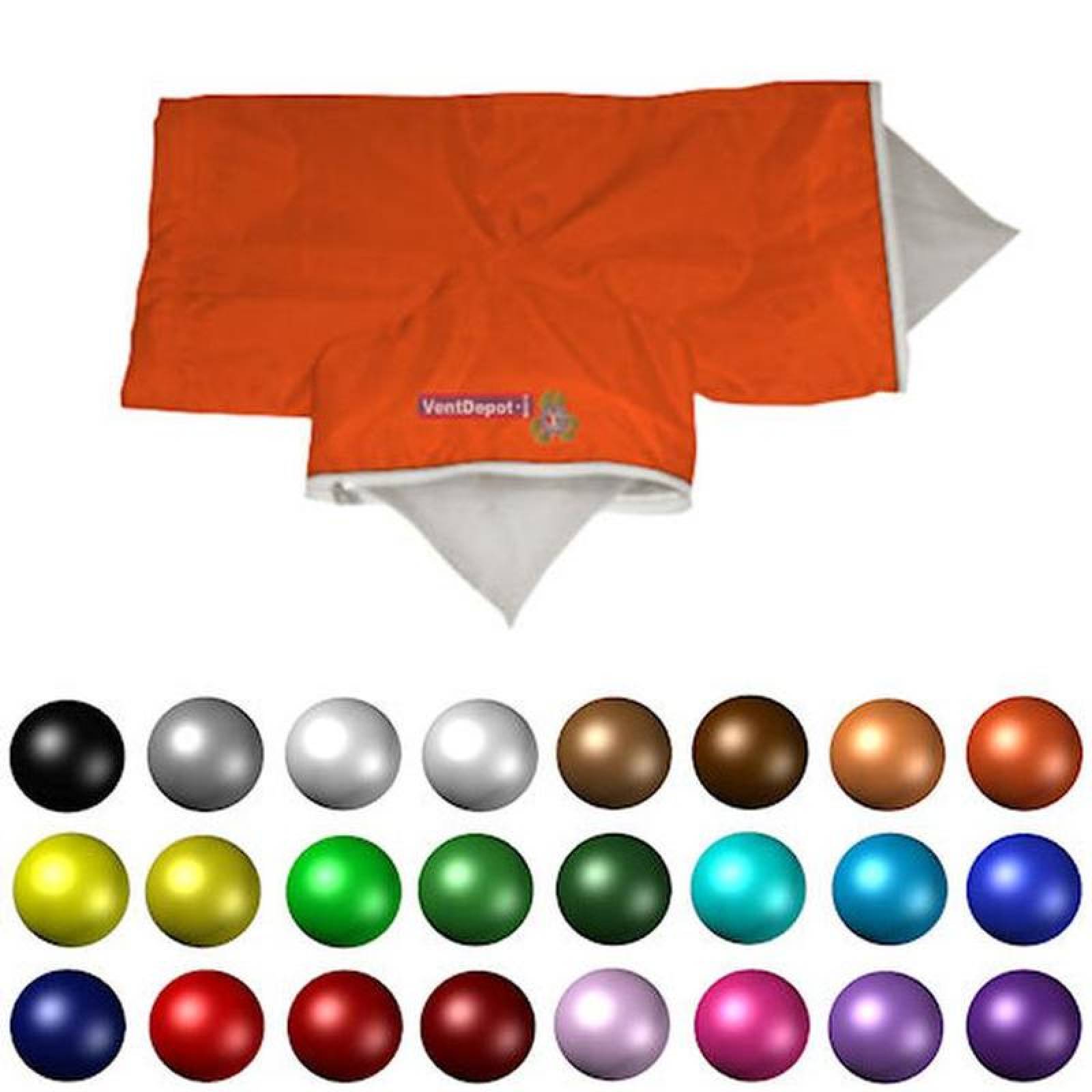  Tees Herméticas, MXCCI-894, Tee Textil, 80" Diámetro, Altura 160", Antibacterial, Hermetico, 93397 a 140095m3/hr, Café Claro., AirRegularTee