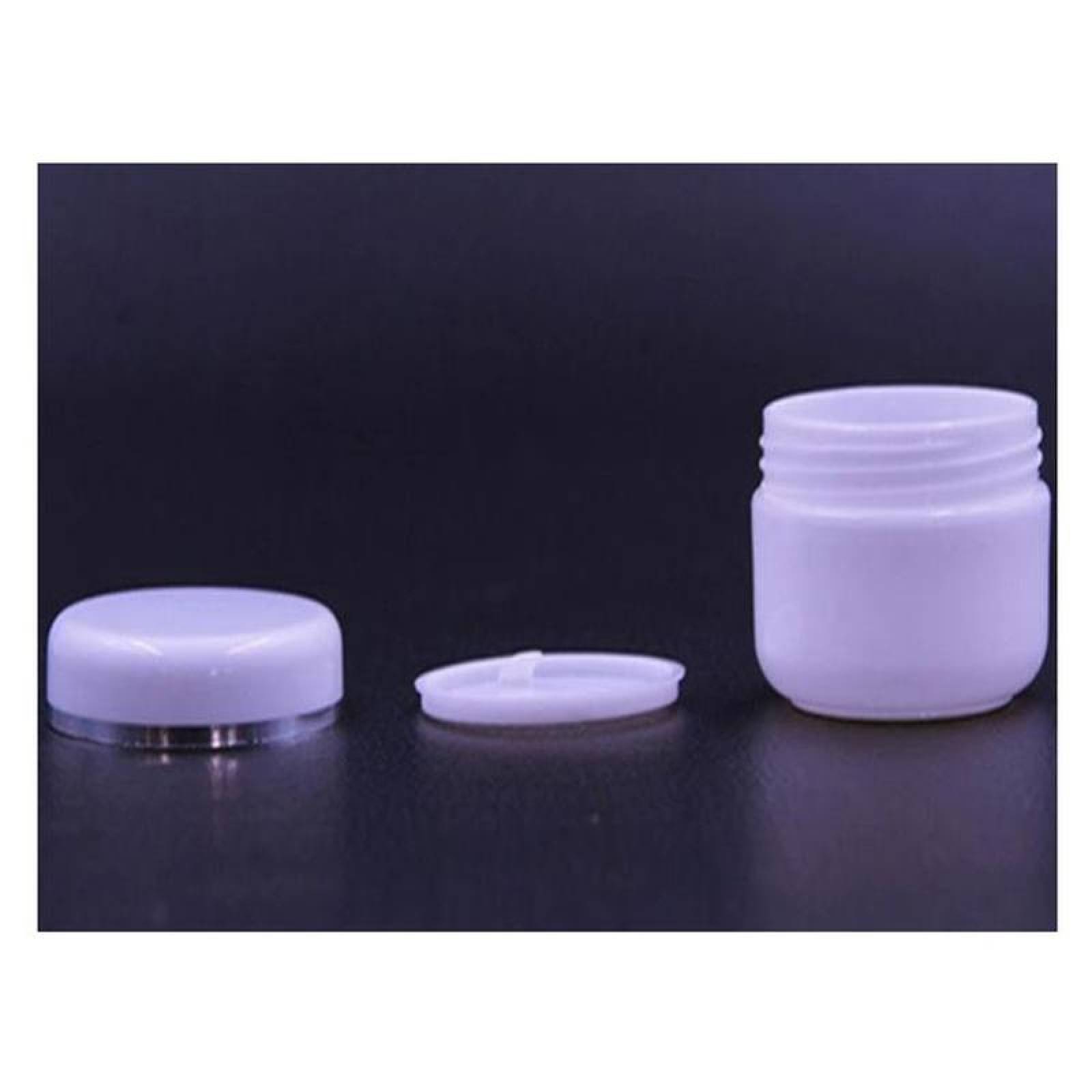 Recipientes para Cremas Cosméticos MXKMY-009 25 pzas, Capacidad 250ml Disc Top Blanca Plástico Kreamy-250