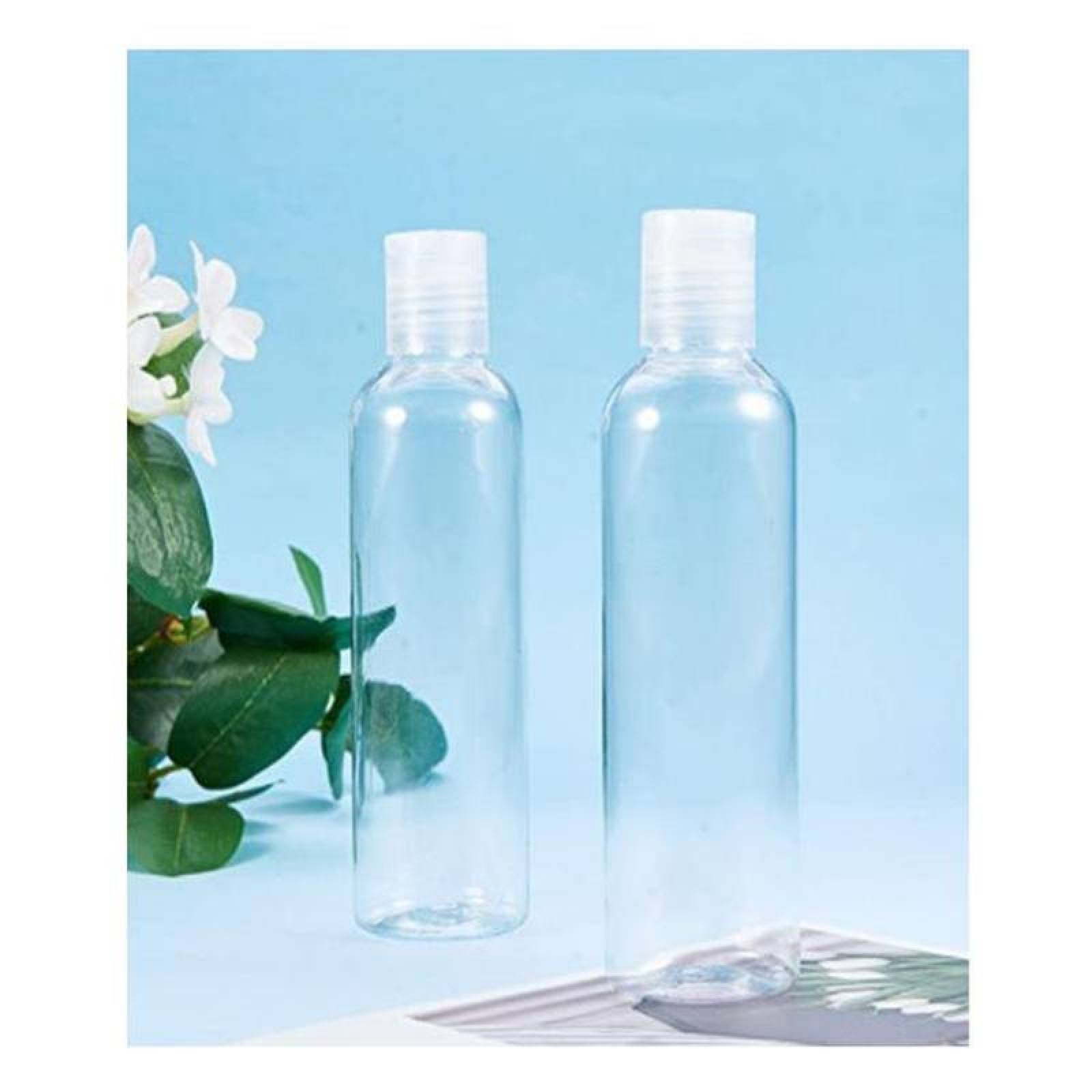 Botellas de Pet Baratas MXRPR-009 25 Pzs 250ml PET Tapa DiscTop Transparente, JefferTrans-250