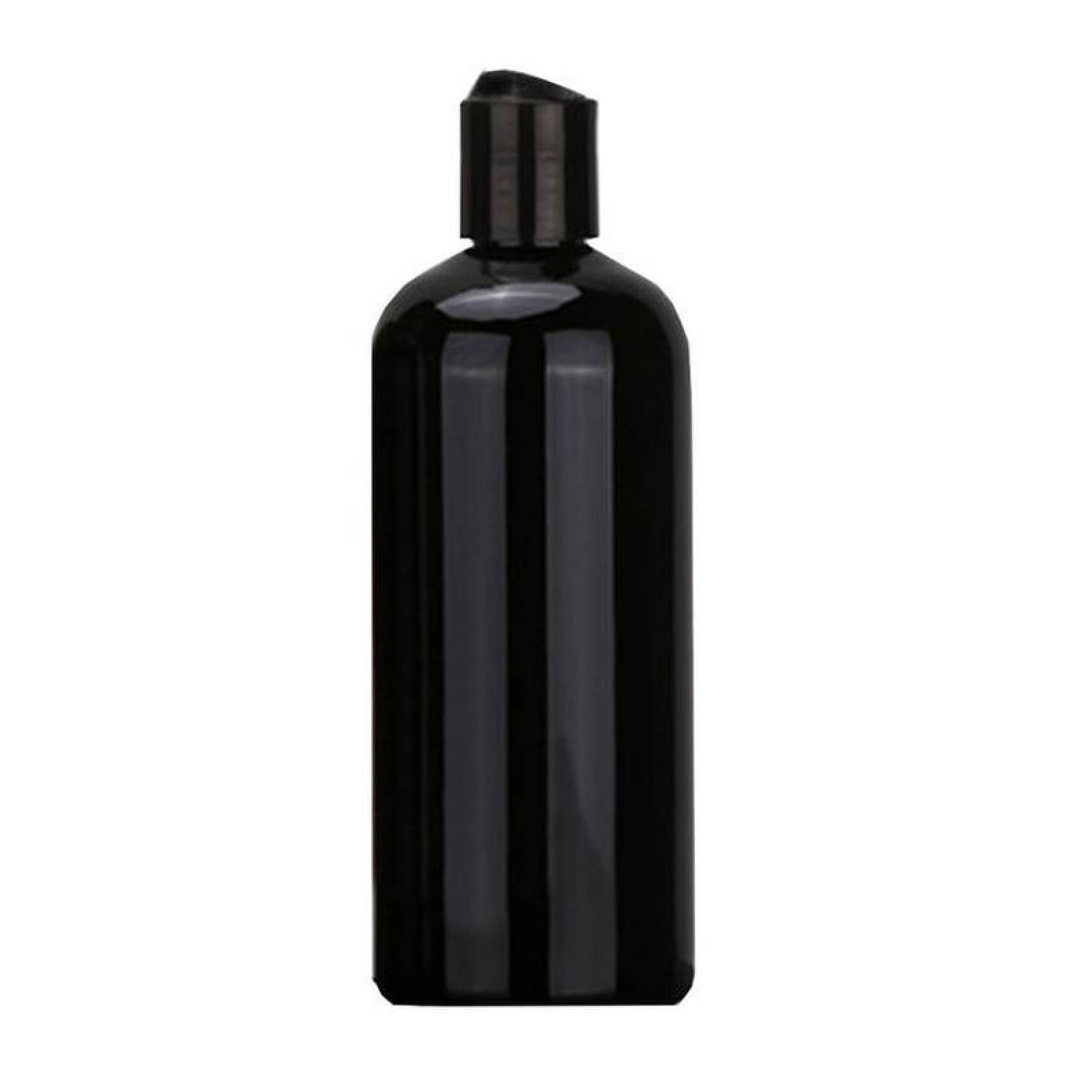 Tapa Negra Redonda, MXBKL-022, 5000 pzas, Rosca 24/410, Disc Top, Negro, Plástico, DiscBlack-24-410