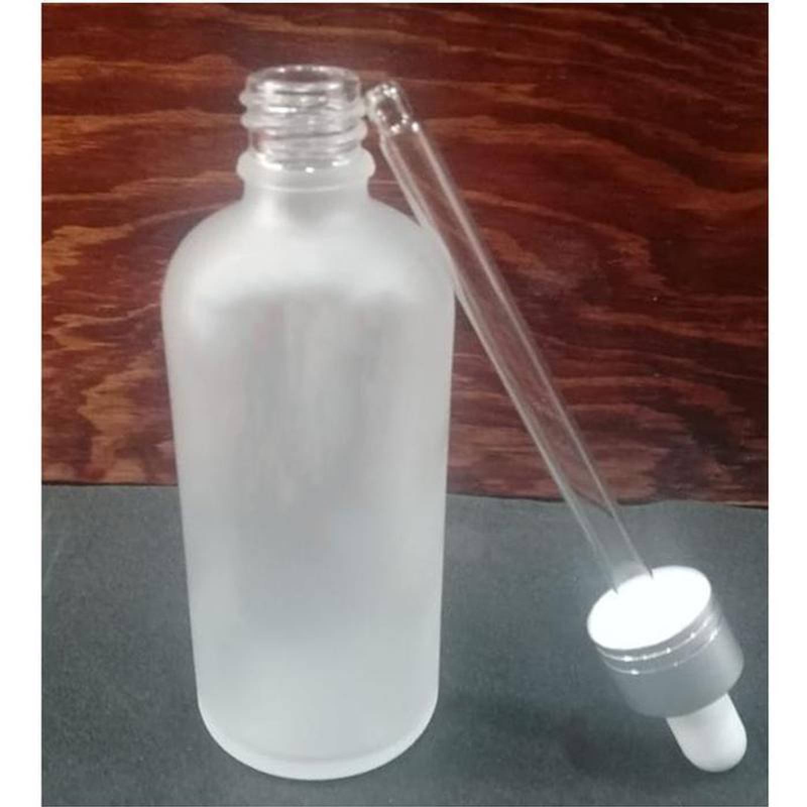 Envases de Vidrio Económico MXDPB-016 1500 Pzs 100ml Vidrio Tapa DiscTop Transparente Esmerilado, DropBot-100