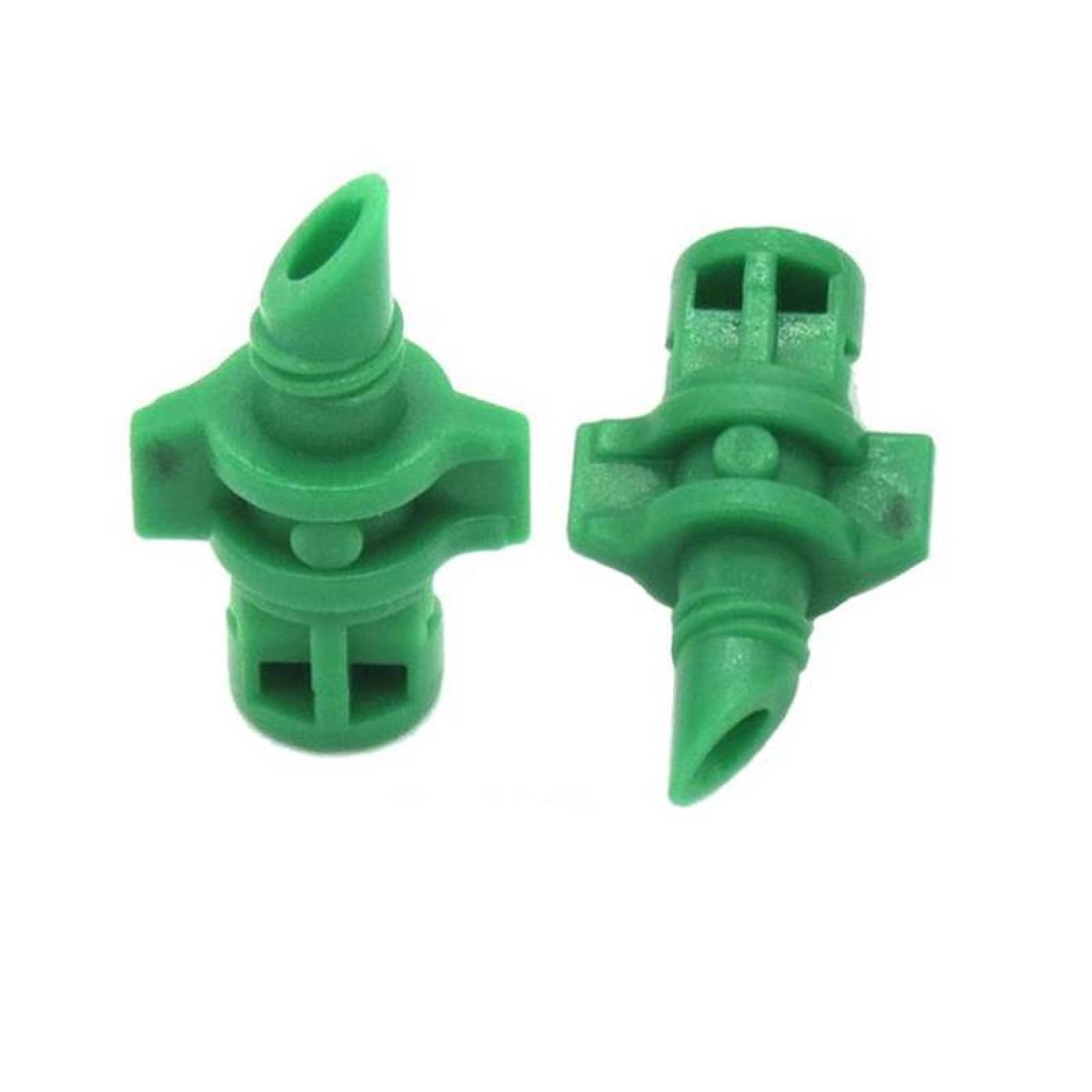 Aspersor Boquilla para Plantas MXMSY-004-3 30 Pzs 180grado Orificio 4mm Flujo 30-45lh 1-1,5m Verde, SprayGreen