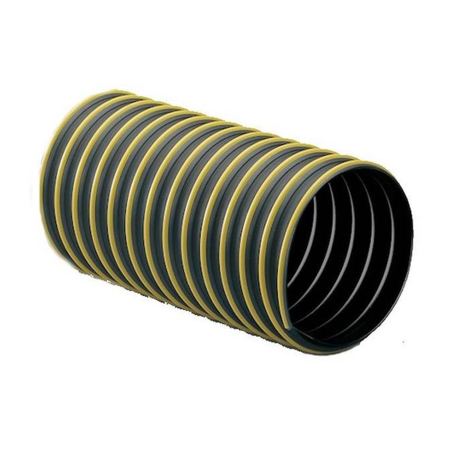 Mangueras Tipo Bombero, MXT7W-010, 4" Diámetrox15,2m, Caucho Termoplástico, c/franja externa, Neg/Ama,, T-7 W