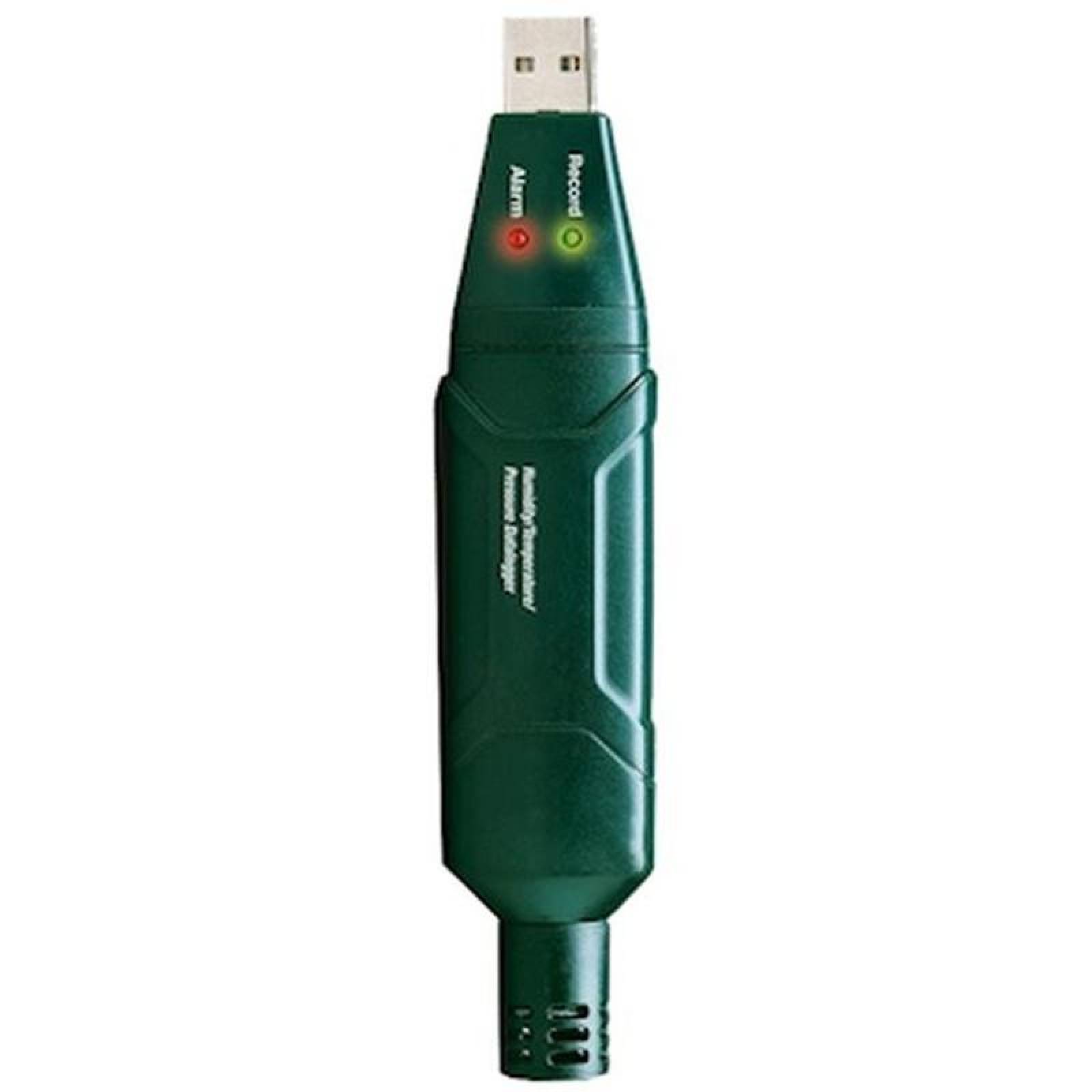 Higrómetro USB MXCLP-001-20 Temperatura -40 a 70CHumedad Relativa 20 a 80porciento Presión 950 a 1050hPa ClimatePremium