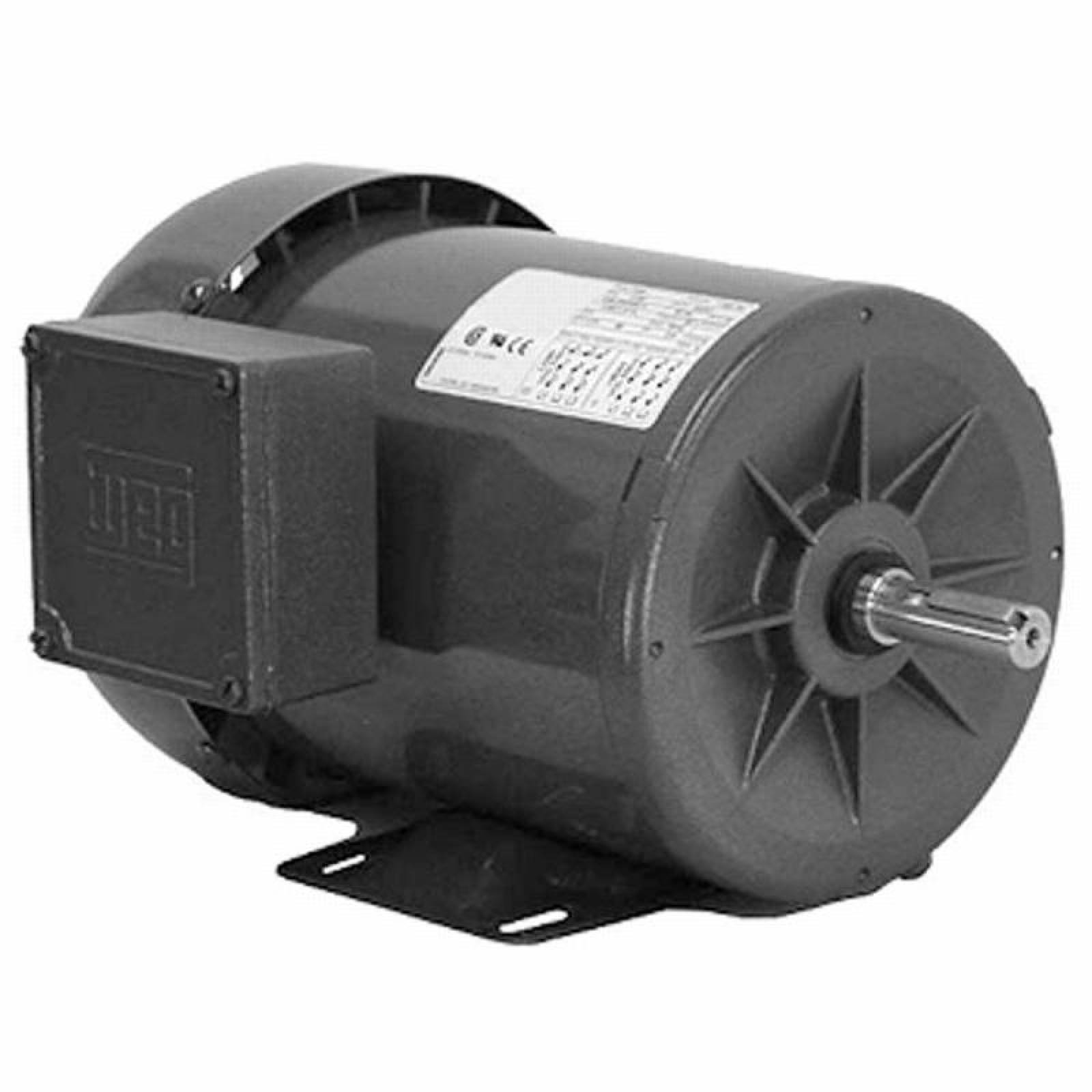 Motor Trifasico Corriente Alterna MXSHM-005-1 1HP 2 Polos 0,75kw 208-230460V 3F 60Hz Factor de Servicio 1,15, SheetMotor