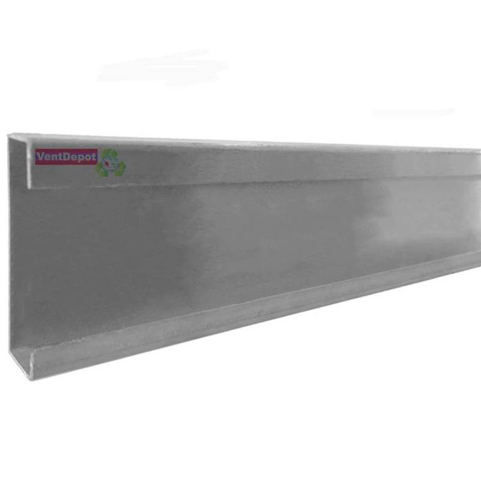 Perfil para Zoclo de Acero Inox MXLPZ-002-2 1 12plg 3,05m C,20 Acero Inoxidable 304, ZocloUltra