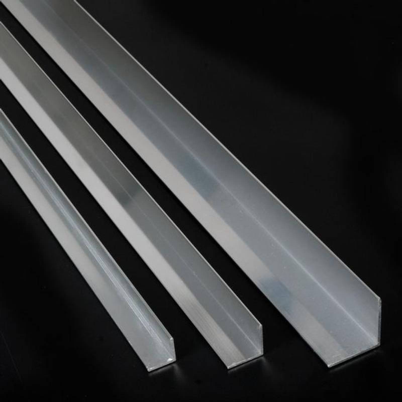 Perfil Protector de Aluminio MXBOE-028 1x2plg 3,05m C,20 Aluminio, BorderStep