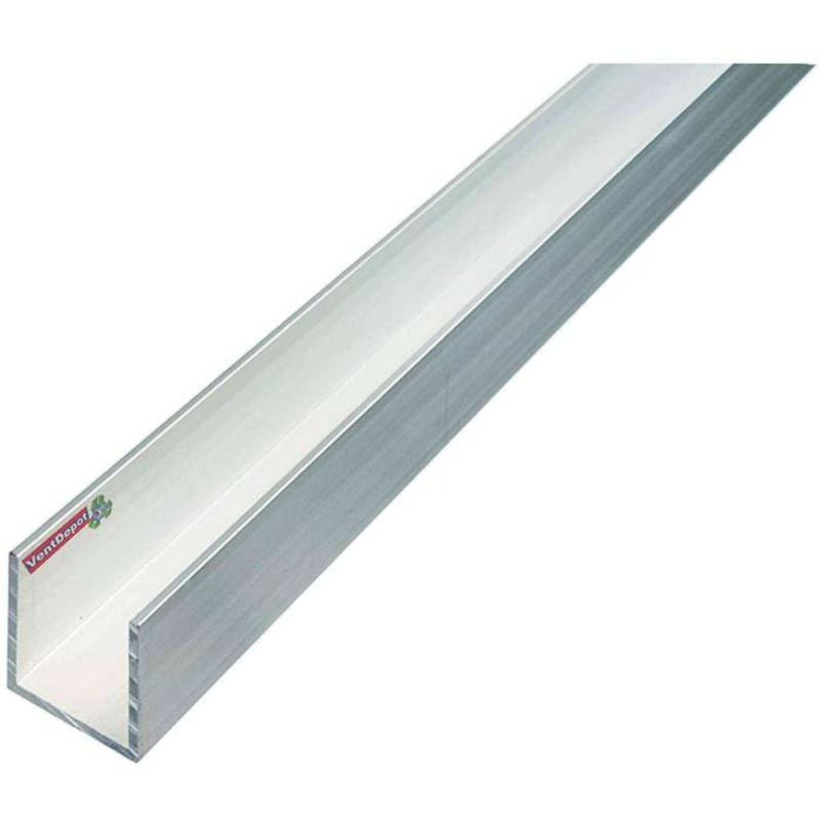 Perfiles Protectores de Bordes MXFLP-020 1x1x1plg 3,05m C,20 Aluminio, FiloPro