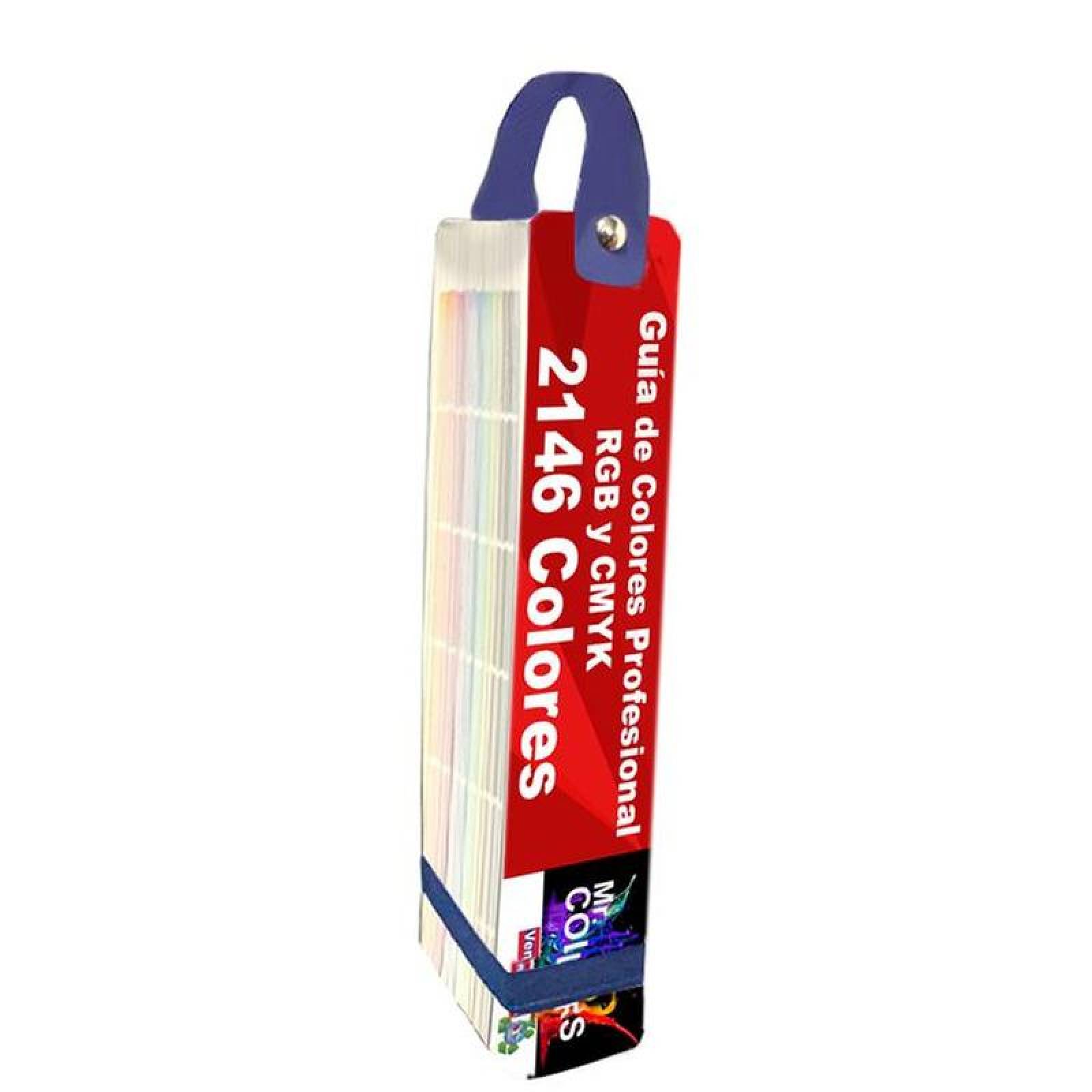 Paleta de Colores Practico MXPAN-001-30 2146 Colores 9 Familia de Colores Diseño Abanico Formato Papel Con Código CMYK RGB, Mr, Colors Pro