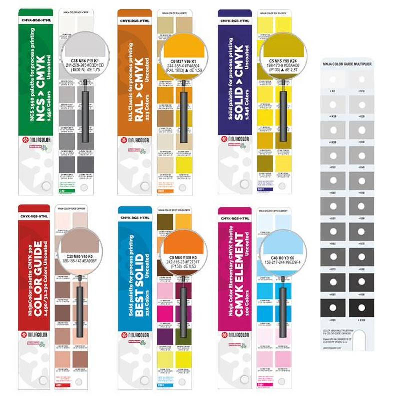 Venta de Pantone CMYK RGB HTML MXSIX-002-2 5809 Colores Sin Recubrimiento 2x2cm Diseño Abanico Grosor 90 g metros cuadrados Papel, Ninja Six Belt