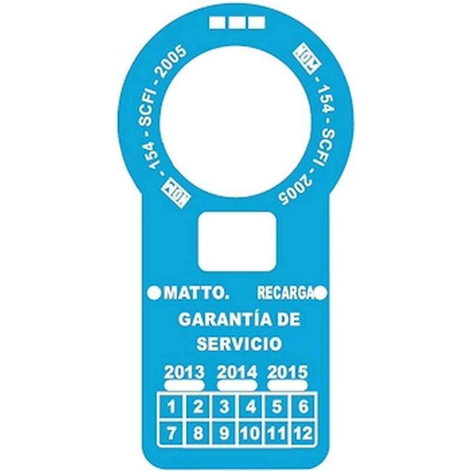 Etiquetas para Materiales Quimicos MXEEX-023 4 Diámetro cm De Identificación Collarín Marca Libre Normal Etiquetas para Identificar Agentes Extinguidores