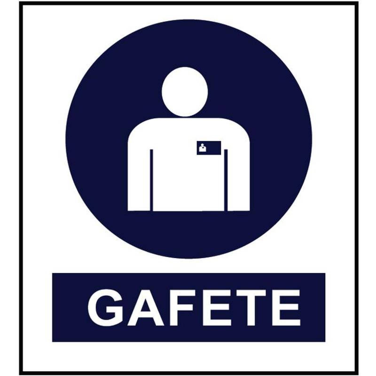 Estampa Adhesiva MXETI-020 Adhesivas 17x25 cm Prevención Gafete Acabado Normal, Etiquetas de Prevención