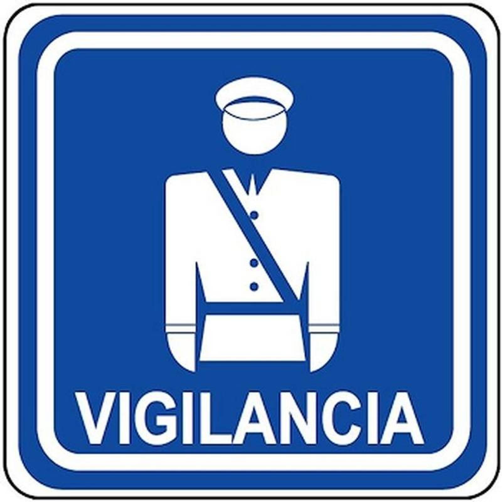 Letreros Indicativos para Oficinas MXSIS-043 20x20 cm Informativos Vigilancia Normal Señalamientos Informativos