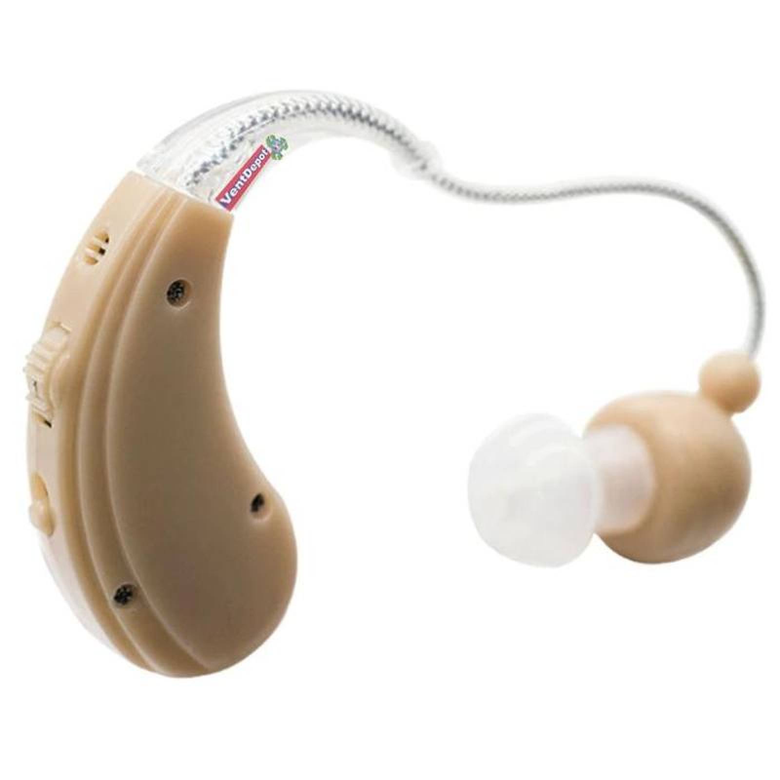 Audífonos Auditivos Discretos, MXHDG-001-24, 1 Pza, Beige, 320-4500MHz, ± 4dB 130, Carga USB, 1,4V, Plástico ABS,, HeadDigital
