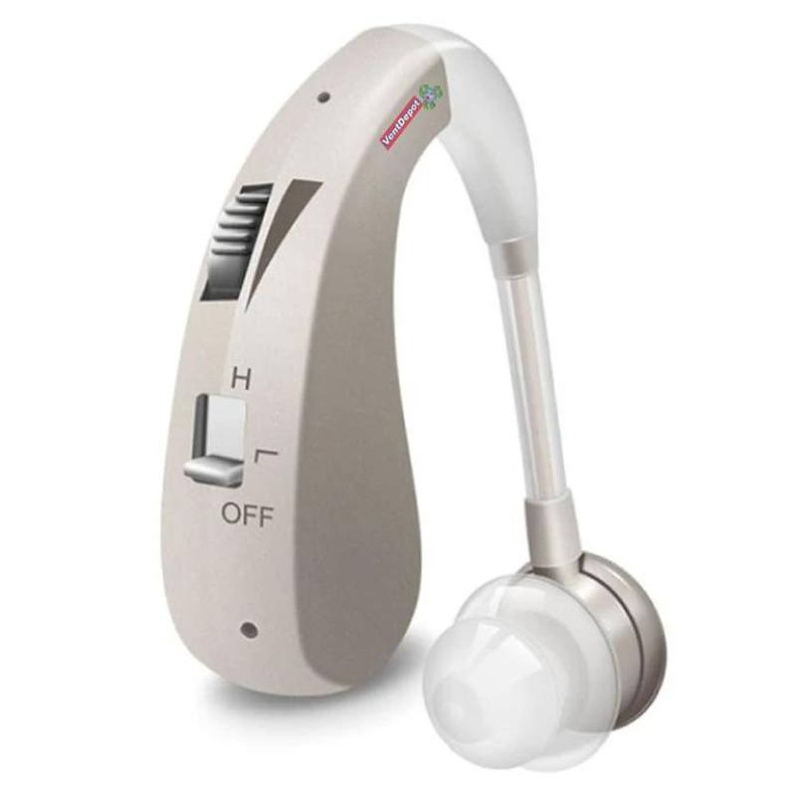 Amplificador de Sonido Resistente, MXHDI-001-3, 1 Pza, Plata/Silver, 450-3400MHz, 129+3dB, Carga USB, 1,2V, Plástico ABS,, HeadDivice