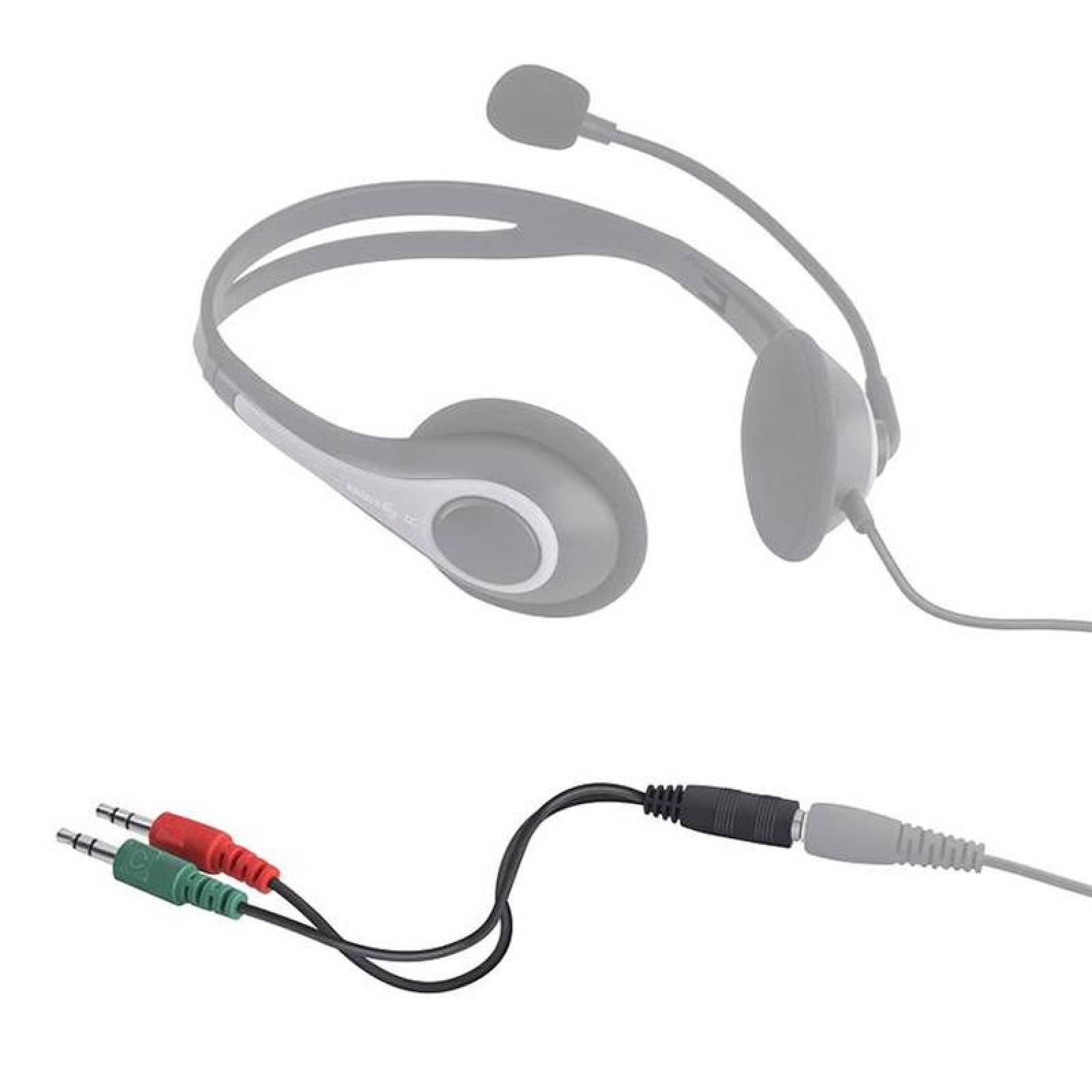  Auxiliar de Audio de Conector Jack, MXSLJ-003-1, 3 Pzs, Jack 3.5mm, 2 Hembras a 1 Macho., SplitterJack