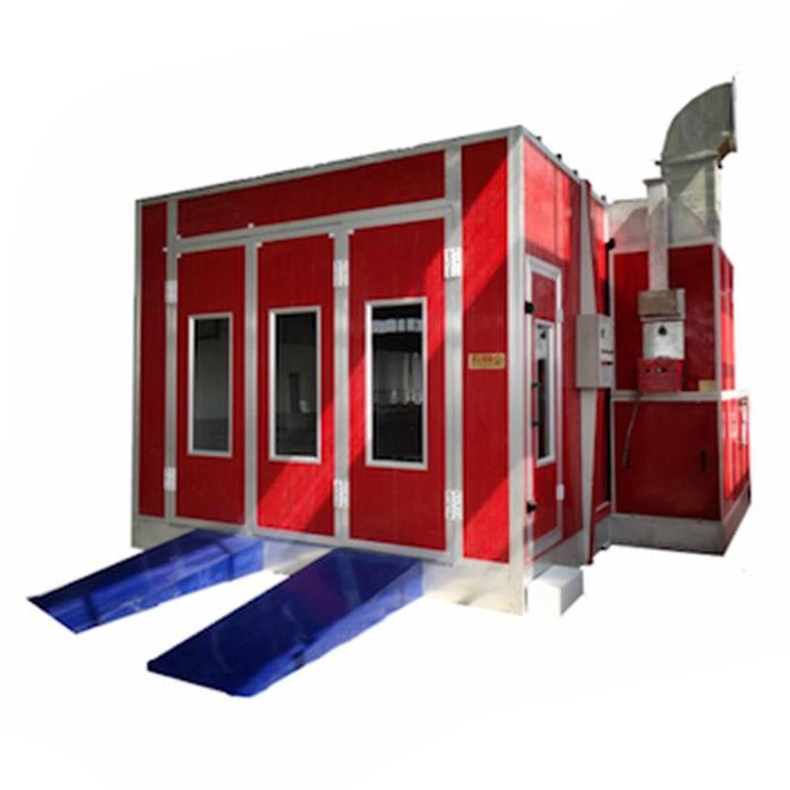  Cabina para Pintura Horno, MXPHC-005-4, 4.3 x 5.85 x 8.7 m, 220V/3F/60Hz, 22.0Kw, Pintura y Calefacción, Equipo viene Desensamblado, PaintHeatCab