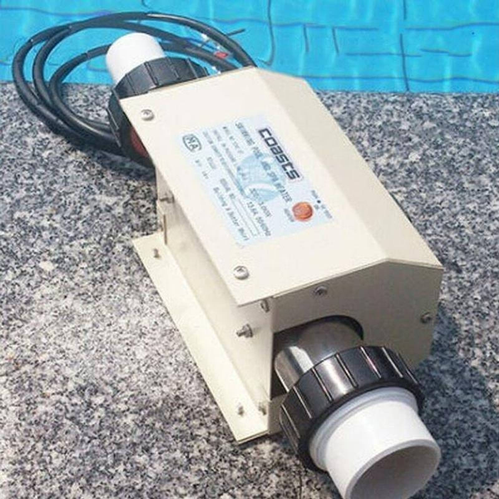 Termostato para Jacuzzi Ligero, MXJZH-001-1, 3kW, 2m3, 439gal, 240V, 1F, 60Hz, 13A, Máx.49C, JacuzziHeat