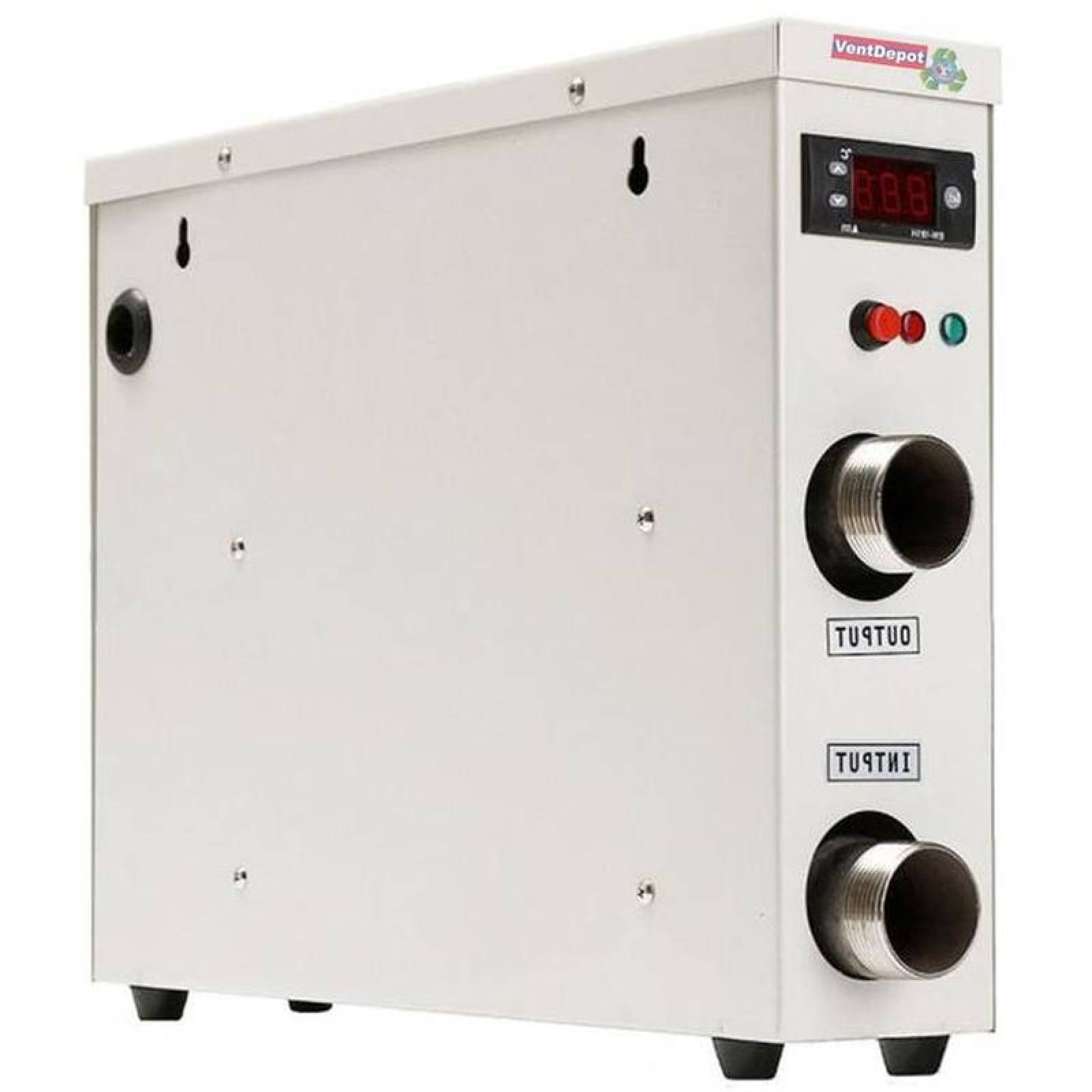 Calentador de Agua para Alberca, MXPOO-001-1, 11kw, 7m3, 700L, 1849gal, 220V, 1F, 60Hz, 2x30A, Máx.50C, PoolPro