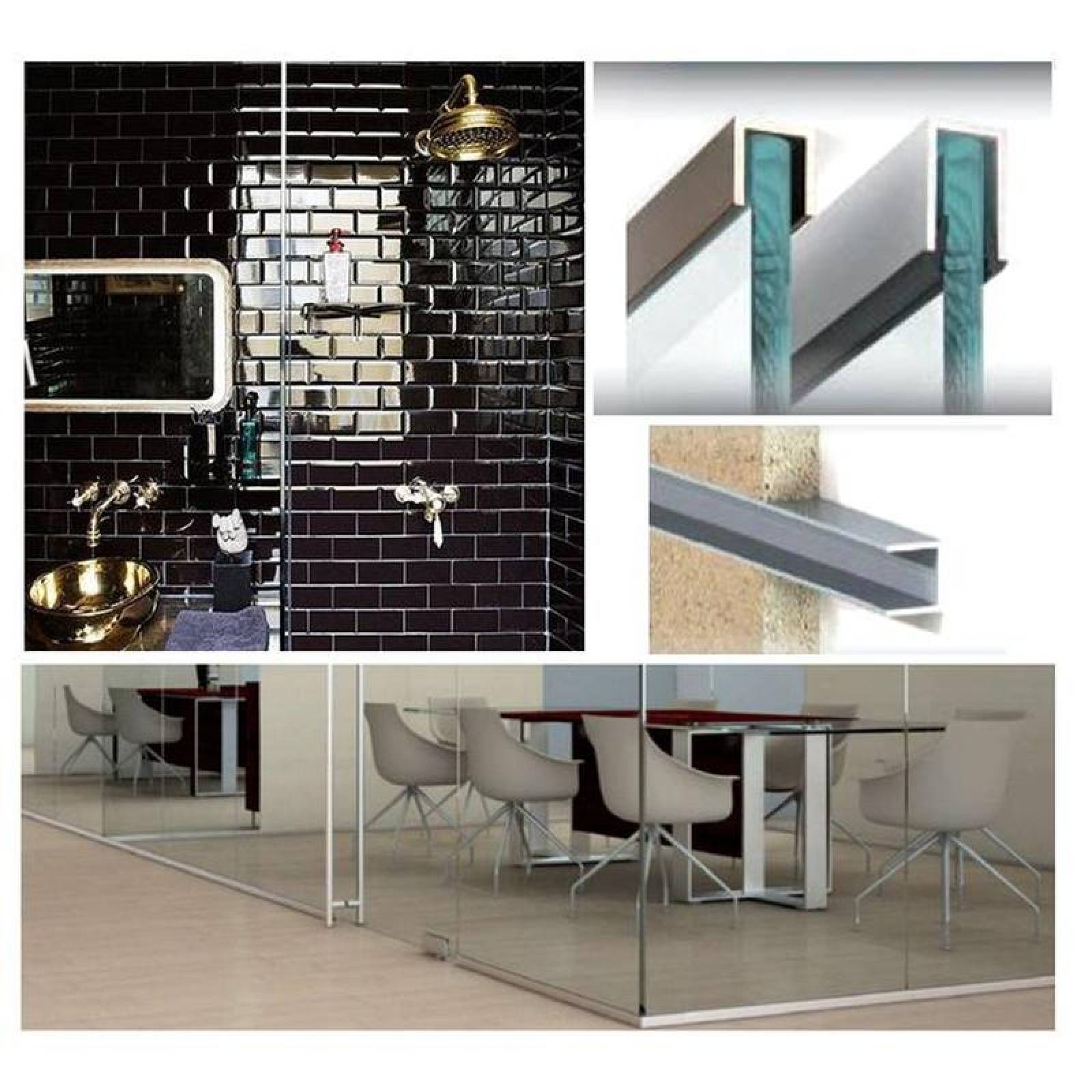 Perfiles en U para Muebles MXFLG-019 1x1x1" 1,52 C,20 Galvanizado, FiloGalv