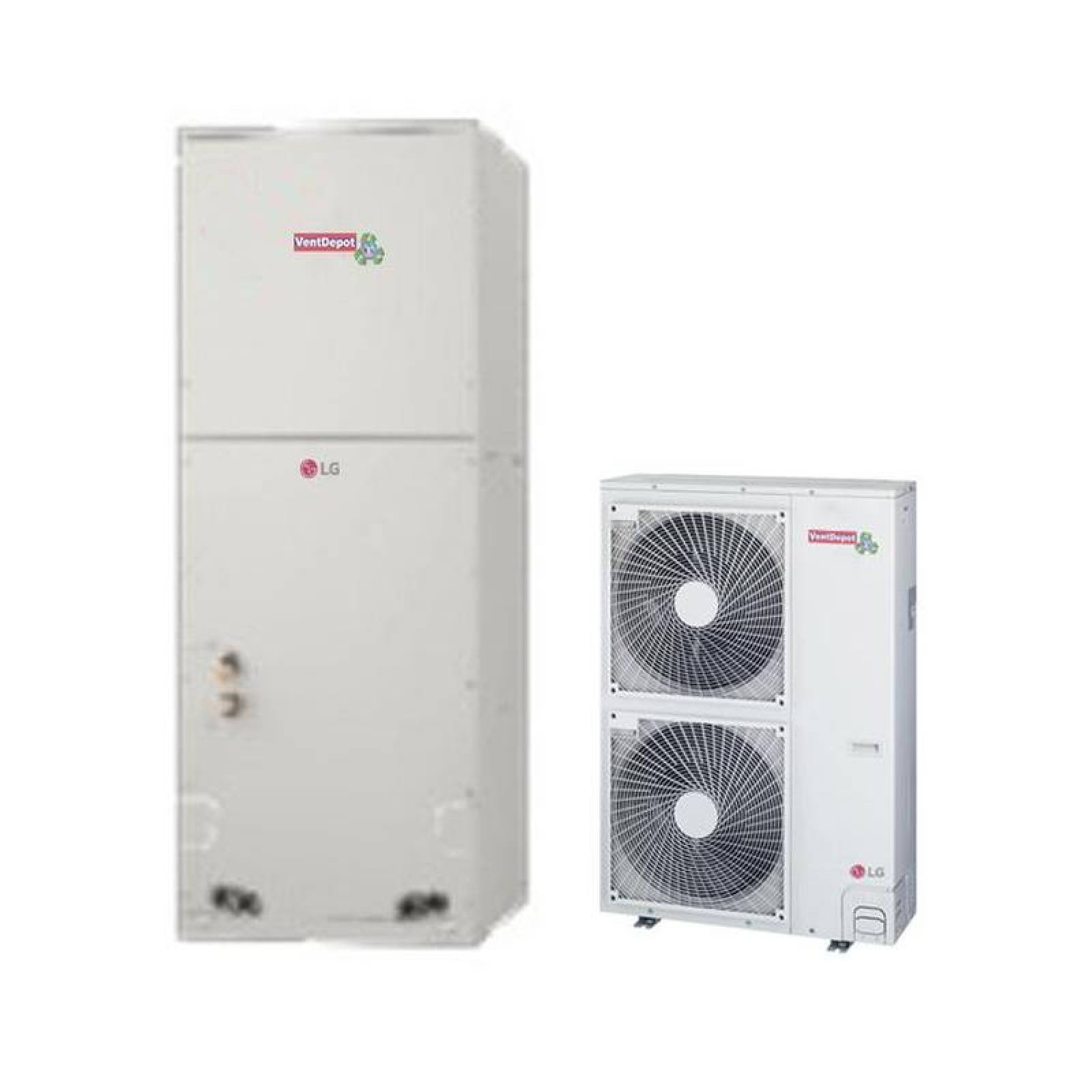 Paquetes de Aires Split Oculto MXPKC-001-4 60000BTU 5,0Ton R-410A Solo Frío 220V 1F 60Hz 17,00 SEER, HandPack