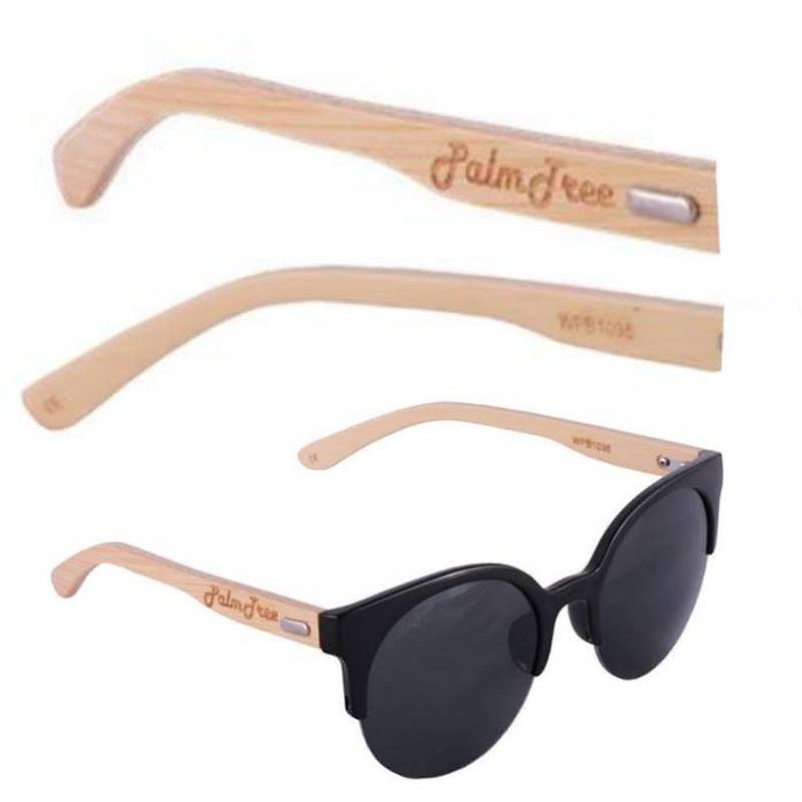 Gafas para Sol Bloom PalmTree MXBUO-003-5 Smoke UV400 Polipropileno Madera de Bambú Bloom