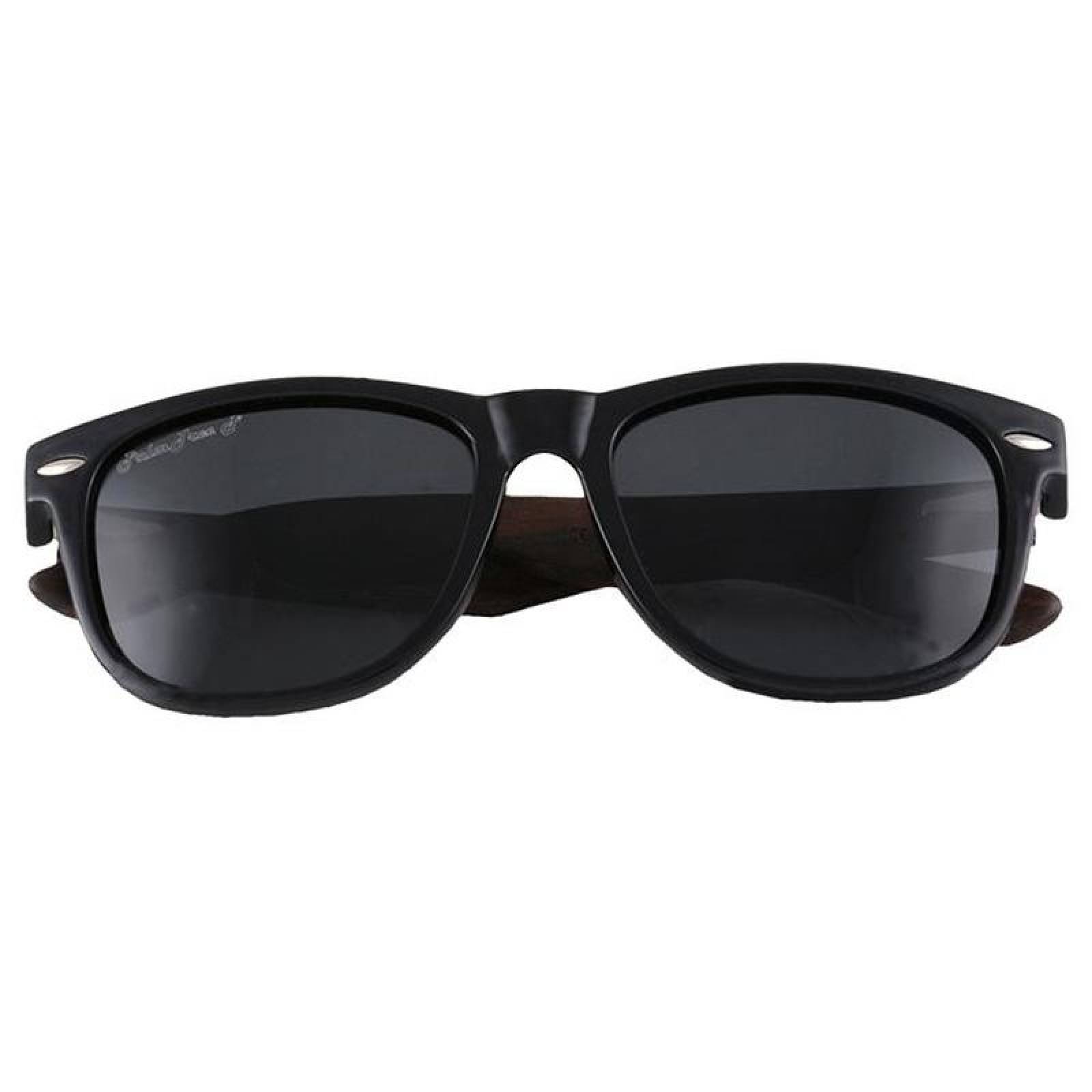 Gafas Modernas Polarizadas MXFHZ-001-2 Black PolarizadomasUV400 Policarbonato Polipropileno Madera de Ébano Fresh Spirit Polarized