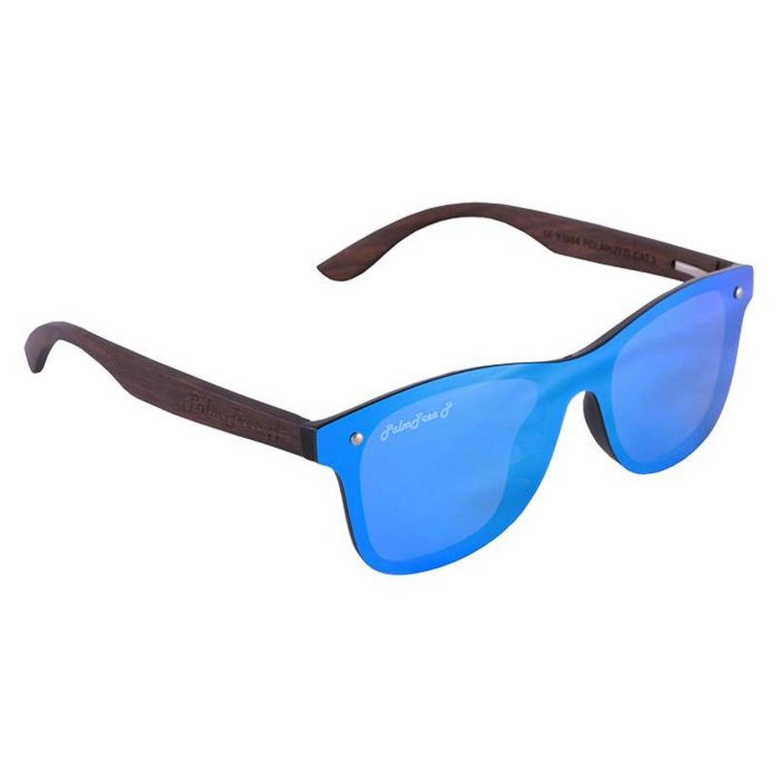 Lentes de Sol para Hombre MXSRR-007-4 Red UV400 Policarbonato Madera de  Bambú Sierra