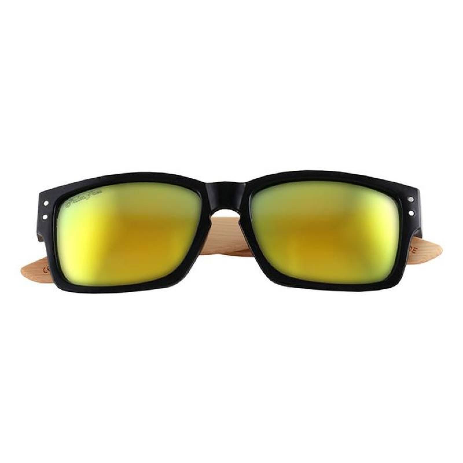 Gafas a la Moda Soul Nature MXNTE-005-4 Gold UV400 Policarbonato Madera de Bambú Soul Nature