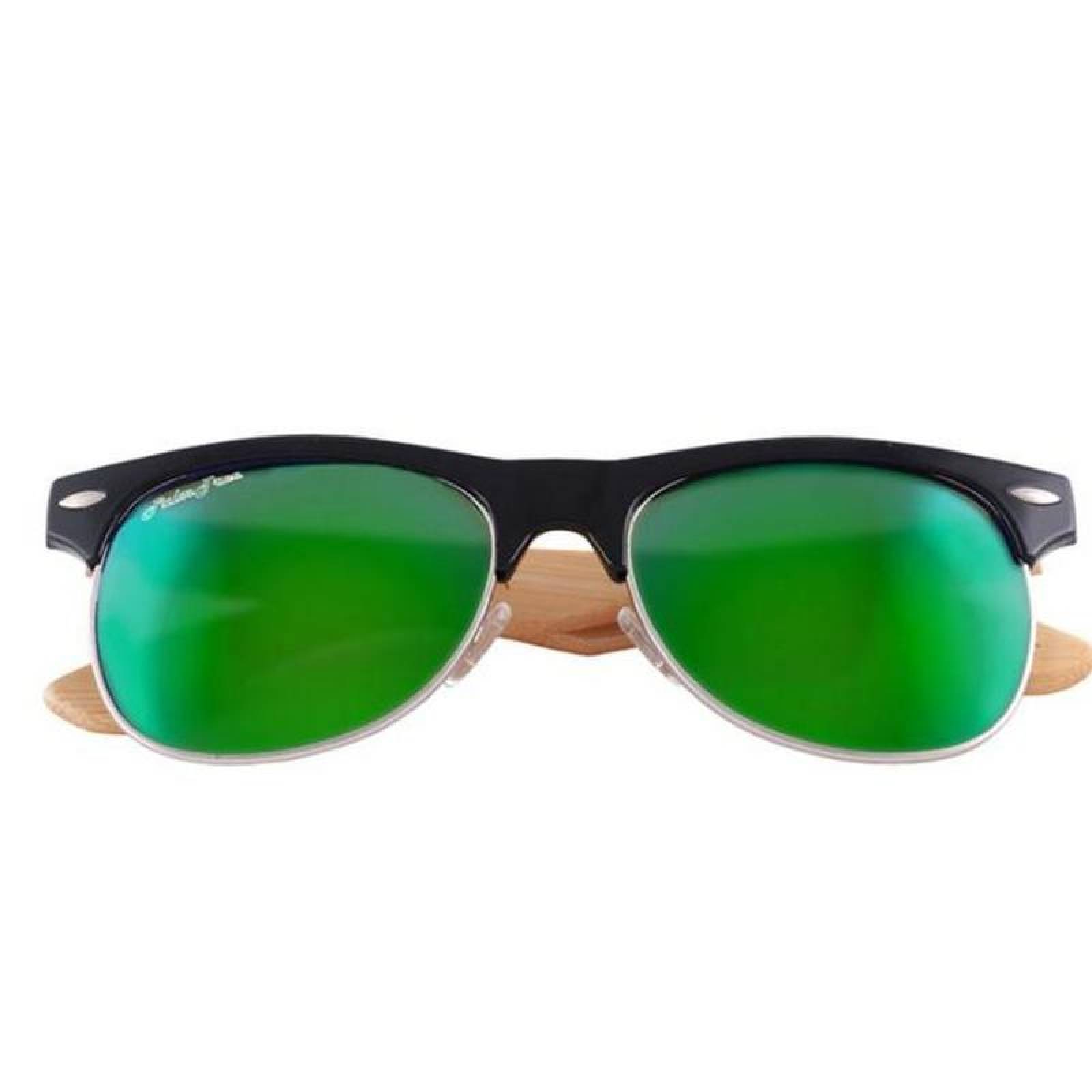 Gafas para Sol Party Tour MXPTY-001-2 Green UV400 Policarbonato Madera de Bambú Party Tour