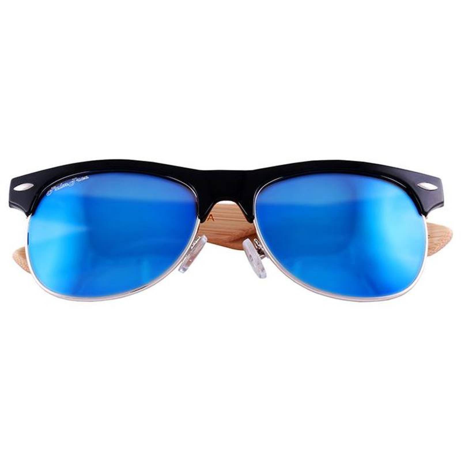 Gafas de Sol PalmTree PalmTree MXPTY-004-1 Blue UV400 Policarbonato Madera de Bambú Party Tour