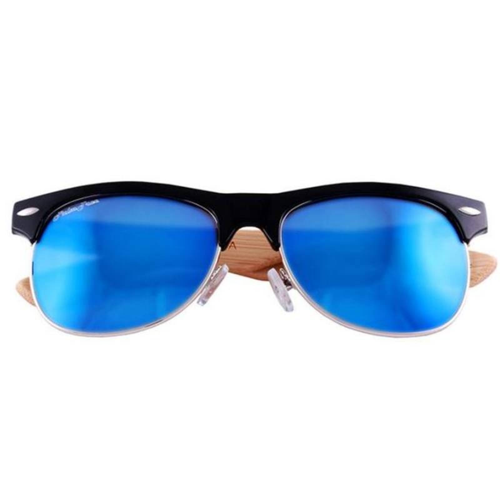 Gafas de Sol PalmTree PalmTree MXPTY-004-1 Blue UV400 Policarbonato Madera de Bambú Party Tour