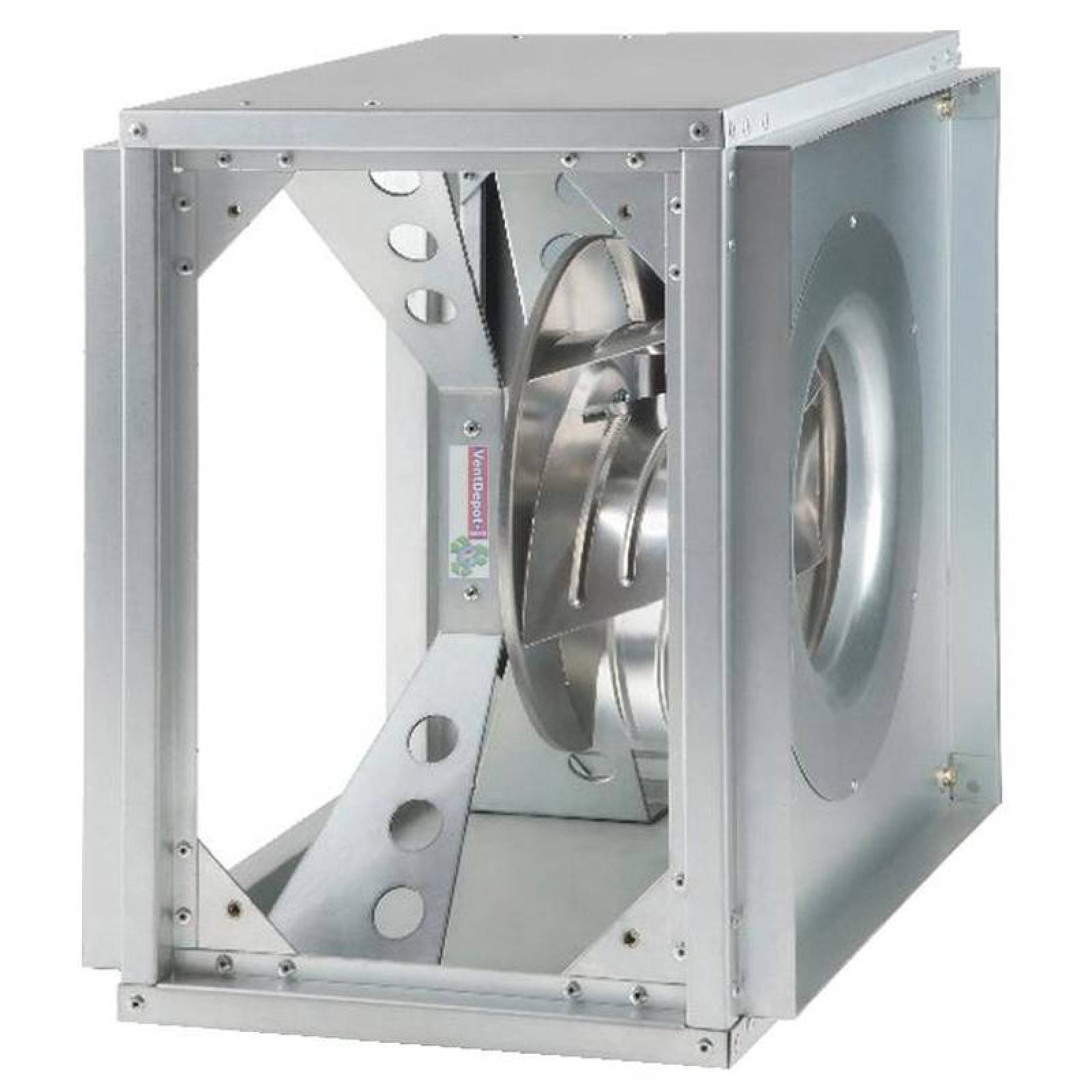 Ventiladores Soler Palau MXERX-002-7 Rotor externo 10" Diámetro 998 m³hr 3200RPM 235W 115127V 2A 85dB, ExternBox