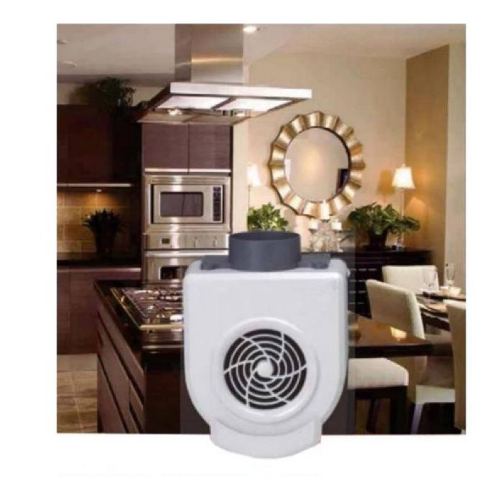 Extractor Centrifugo Humo MXKBL-001-5 Rotor Jaula Ardilla 4" Diámetro 250m3hr 127V 60Hz 40W 50dB, KitchenBlower