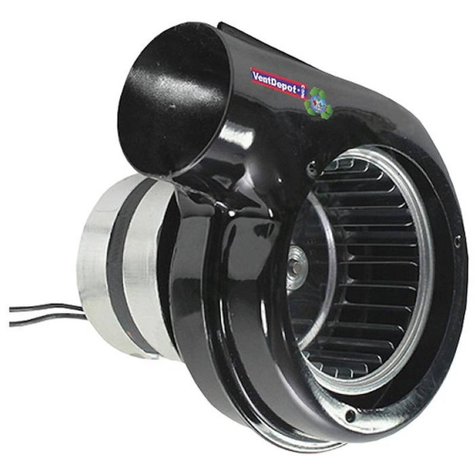 Mini Extractor Centrifugo VentDeot MXMIN-001-3 Rotor Jaula Ardilla 4" Diámetro 153m3hr 3000RPM 127V 0,76A 160HP 60Hz 45dB, MiniBlower