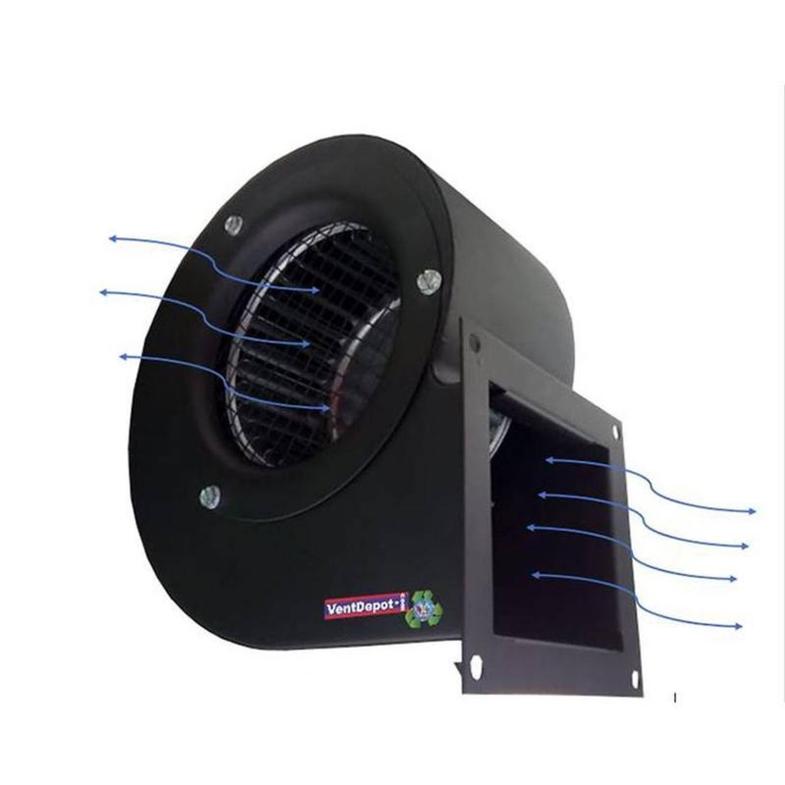 Extractor de Aire para Quemadores - Ventiladores Centrífugos - PowerMini 