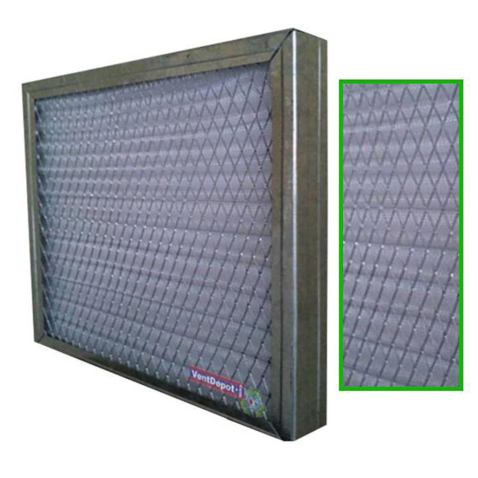  Filtro para Aire Industria, MXPL2-165, 28x8x2", MERV 7, Eficiencia: 50 a 75%, marco lamina galvanizada, rejilla de aluminio. 10  pzas, PoliFilter 2