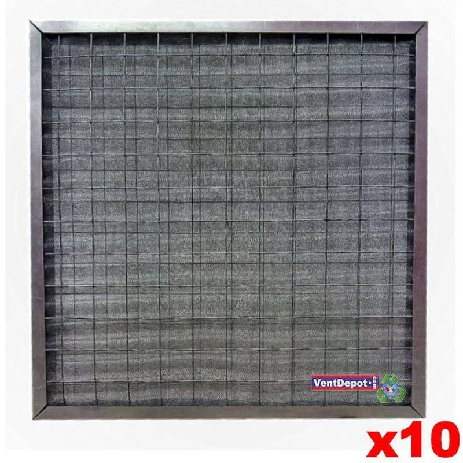  Filtros Para Aire Industriales, MXPLT-054, 42x42x1", MERV 6, Eficiencia 45 al 55% a 30micras, 5mmcda a 625ppm, 2Partes, 10Pzas, ProAlta