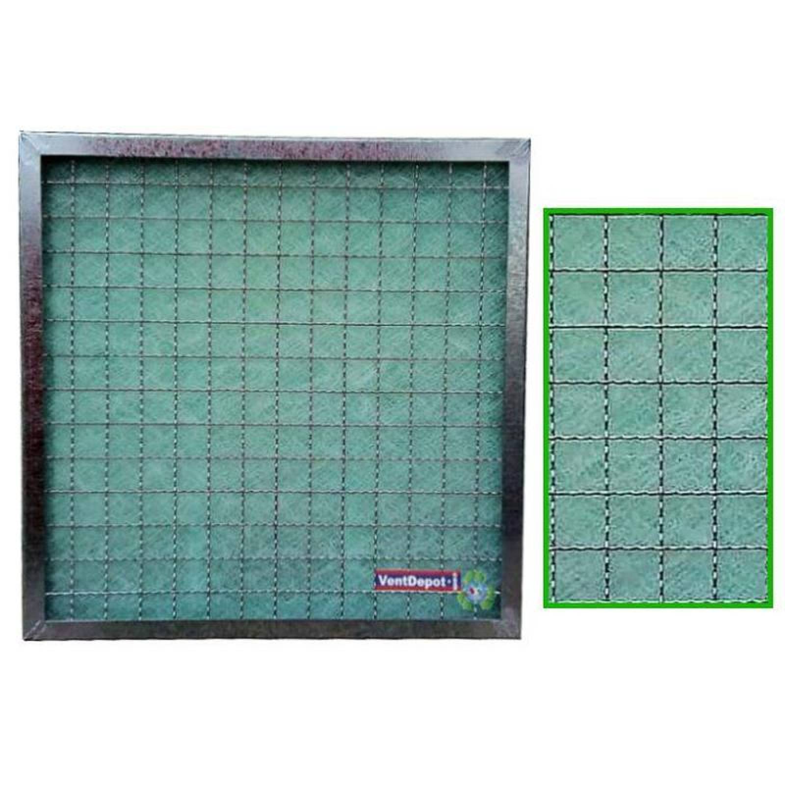  Filtros Para Aire Fibra Vidrio, MXUGN-127, 24x30x1", MERV 6, Eficiencia 70 al 75% a 30micras, 5mmcda a 625ppm, 1Parte, 1Pza, UltraGreen