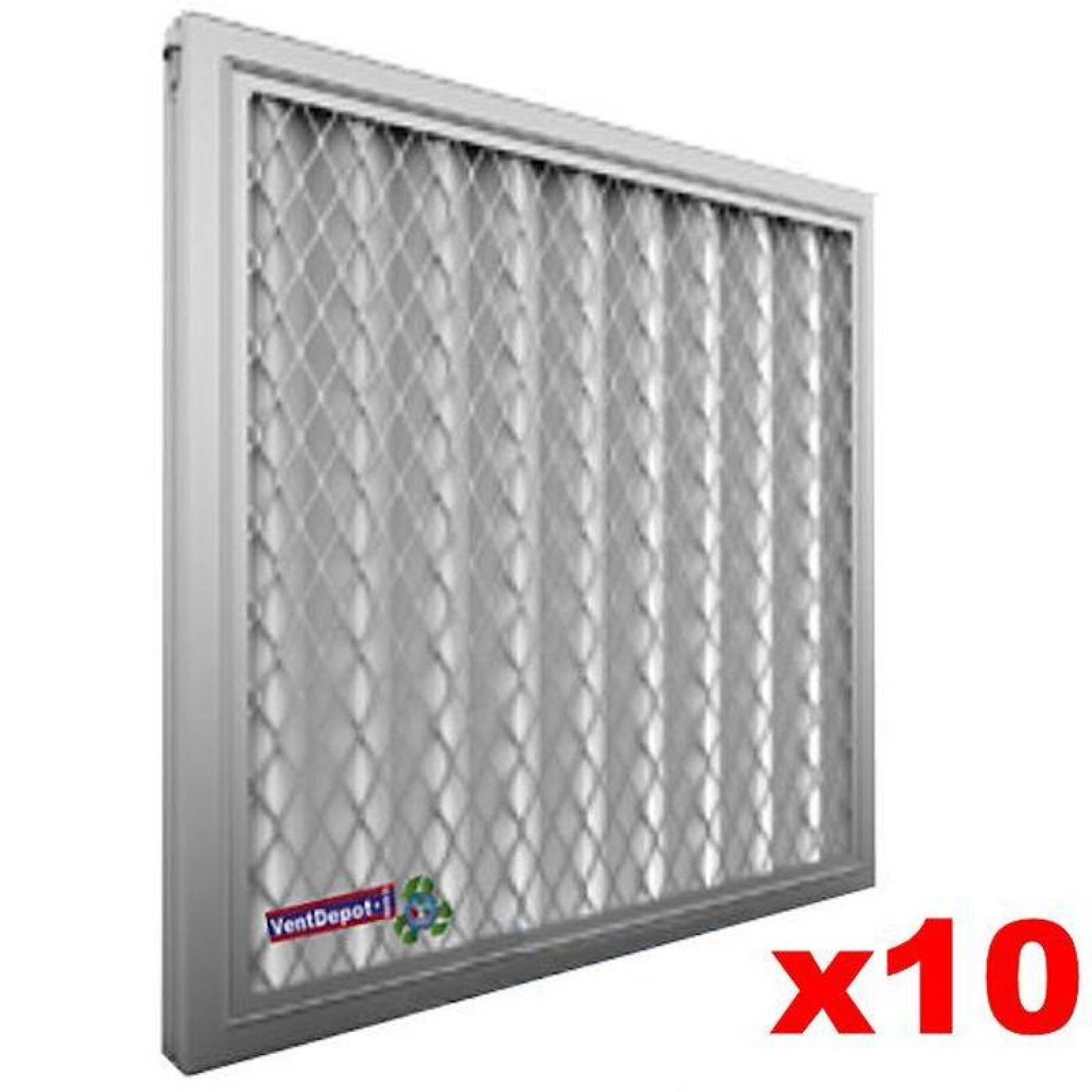  Filtro de Aire Con Malla Aluminio, MXWNS-612, 18x40x2", Eficiencia: 45 a 55% a 30 mic, 3247 m3/hr a 500 ppm, Lavable. 10 pzas., WindScreen