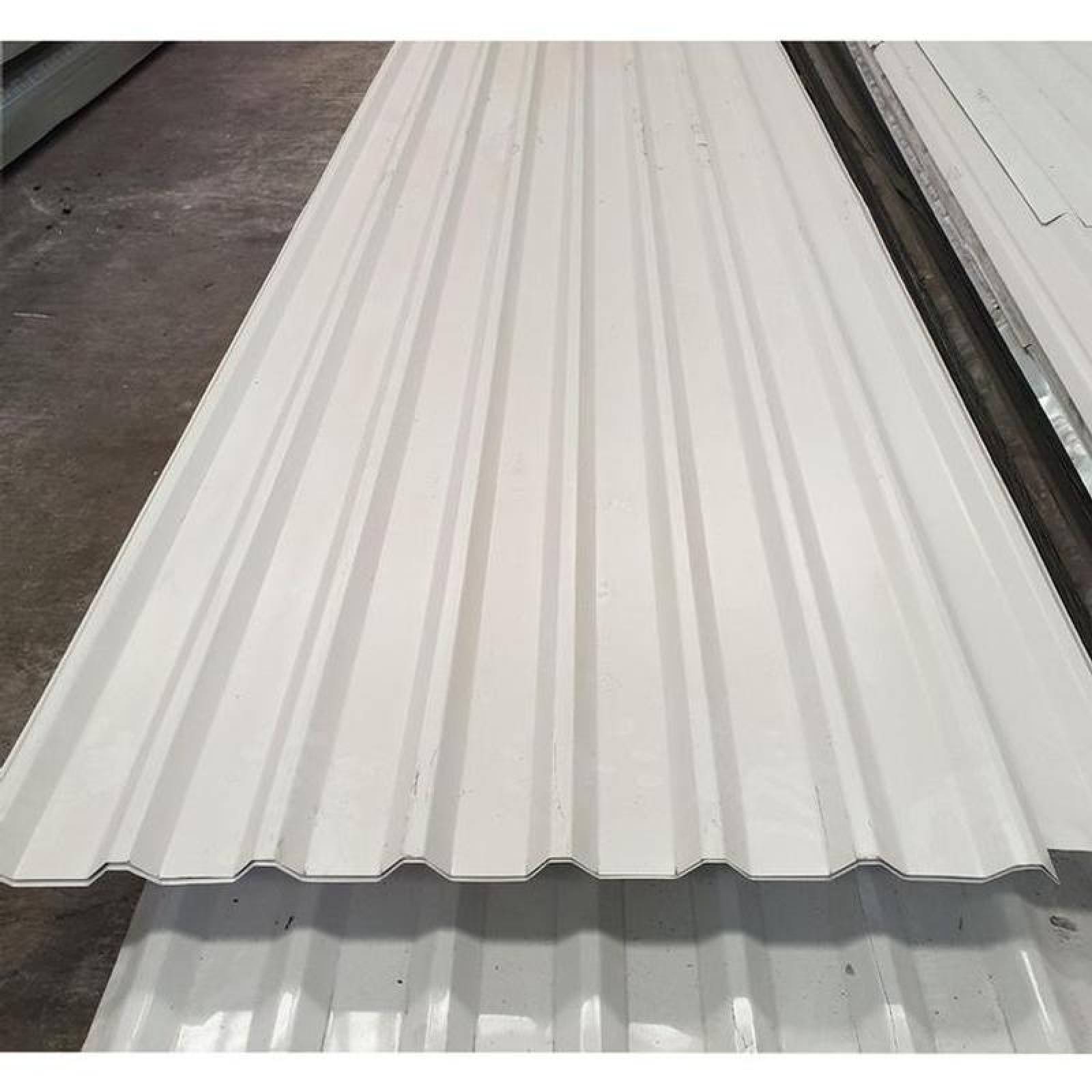 Lamina para Techo Material Acero, MXCUP-020, 1.01x1m, Calibre 22, Perfil R-101, Material Pintro, 2.5 cm Peralte, 5Pzas, R-101 Pintro