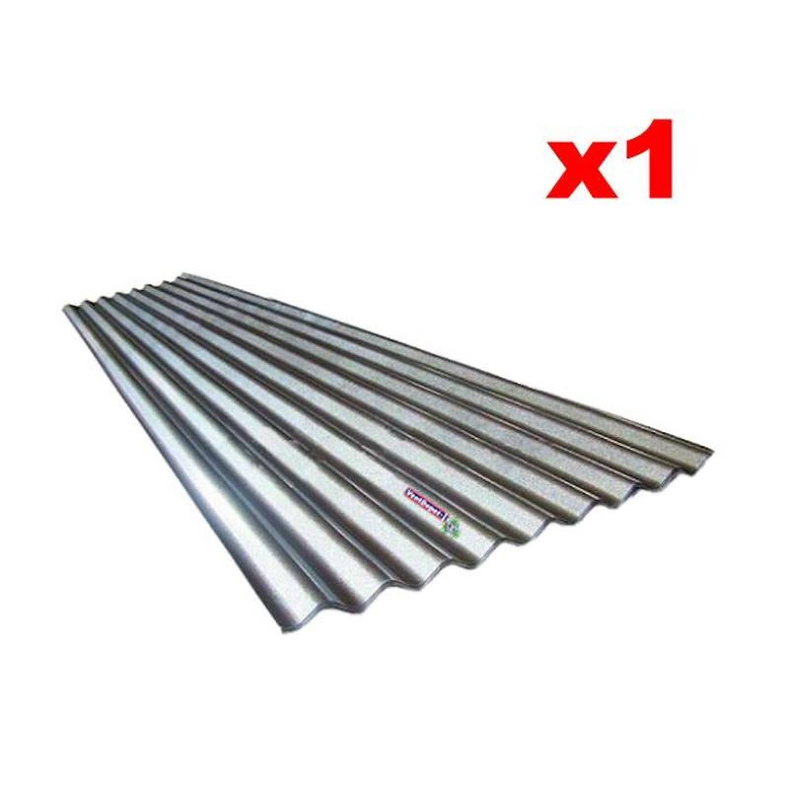 Fabrica de Laminas Onduladas Alumin, MXZTA-027, 1.03x4.27m, Calibre 26, Perfil O-30, Material: Acero con Acabado Zintro Alum, Peralte 1.9cm, 1Pza, O-30 Zintro Alum