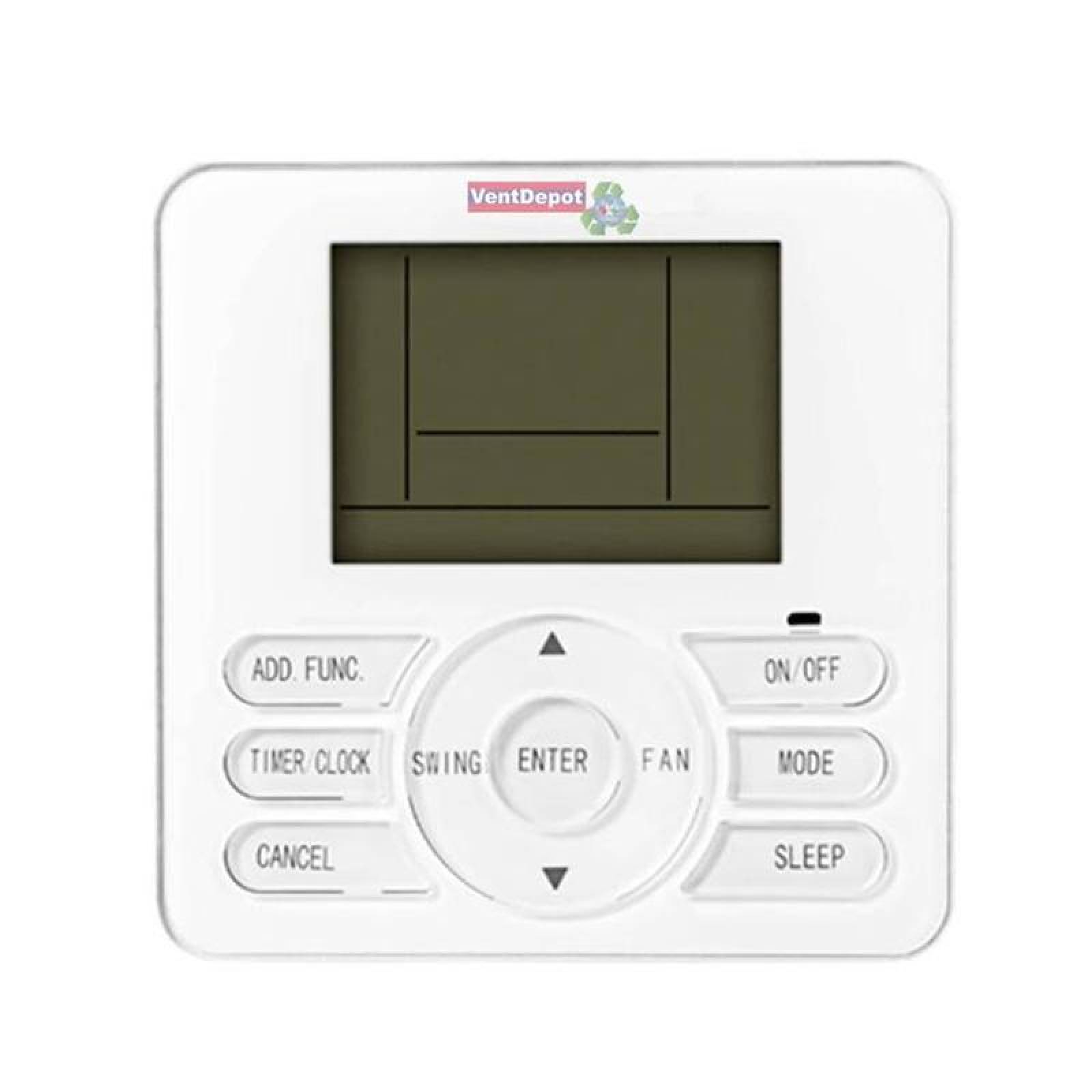 Fan and Coil para Restaurante MXFKI-003-4 60000BTU 1 Ton R410a Frío Calor 220V f1 60Hz 1600 SEER Frikkoil