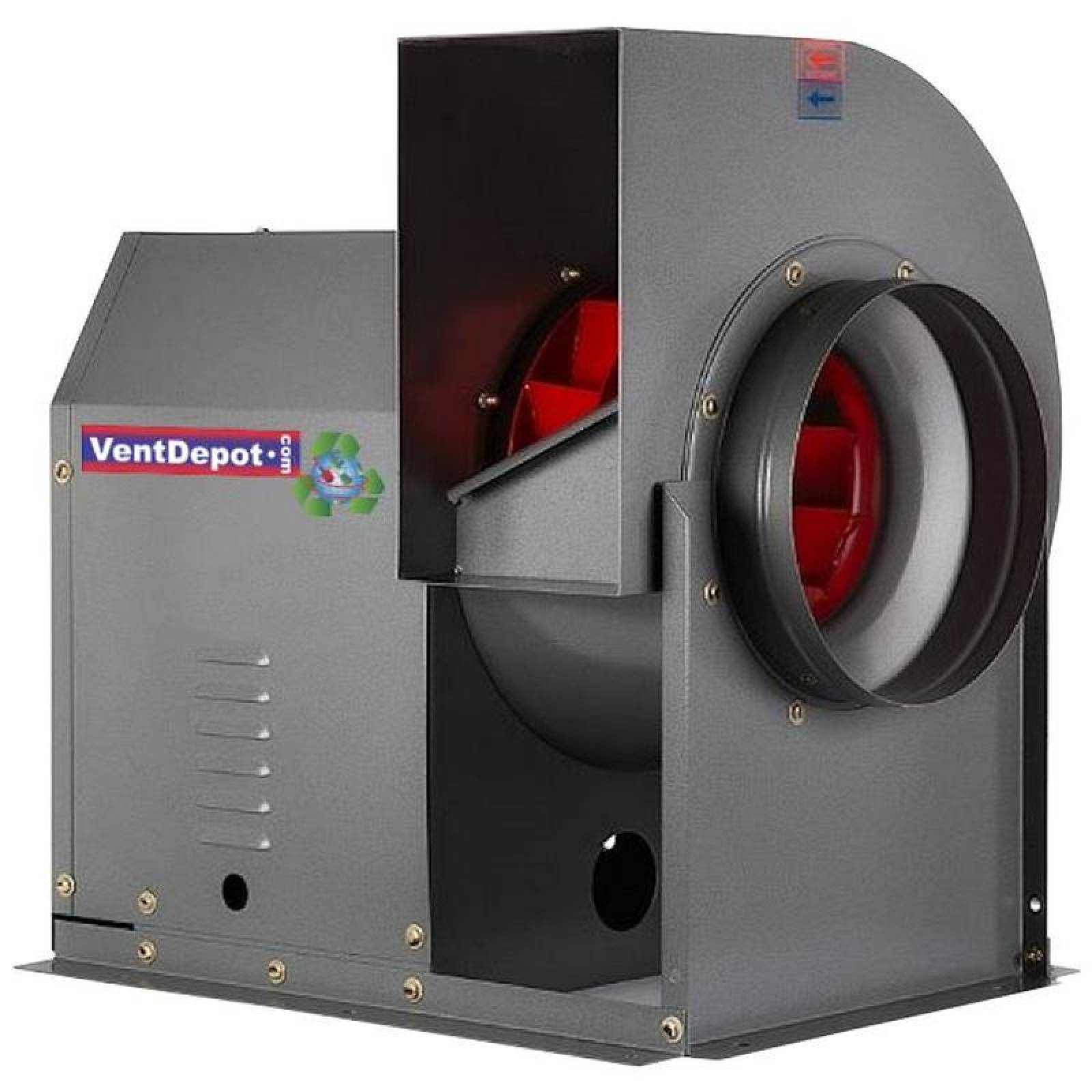 Extractor VentSet Presion Estatica, MXVSP-0171, 42213 m³/hr, Diámetro Rotor 39 1/3", 40HP, 948RPM, 2800PPM, 220/440V, 96.79A, 3.5"cda, 95dB, CI, 4 Polos, VentoSet Ultra