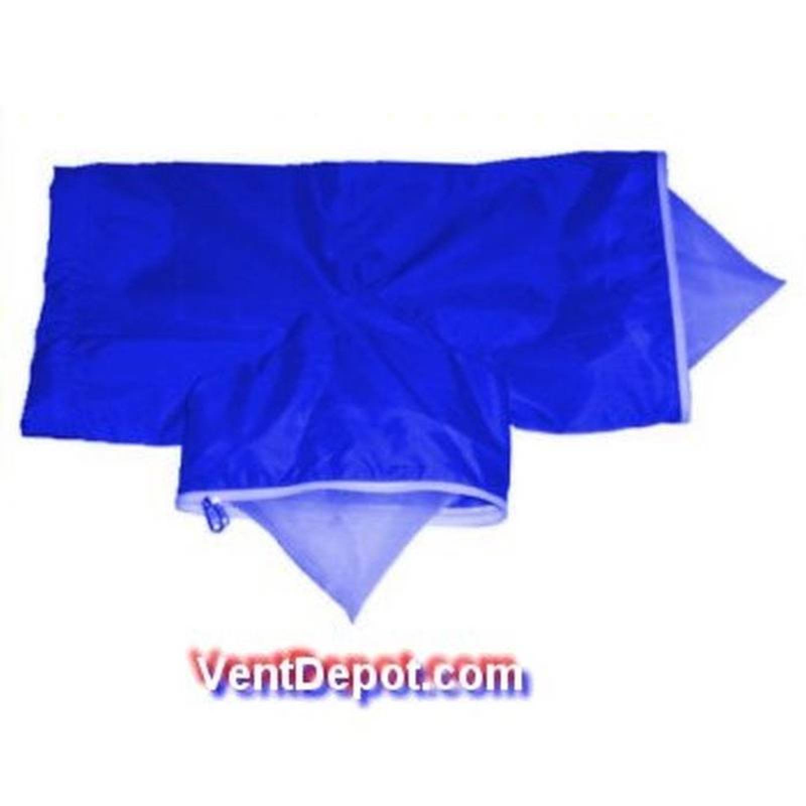 antibacteriales y ligeros, MXTXT-185, 36" Diámetro, 11600CFM, 19720m3/hr, Antibacterial, Hermético, Azul Marino, TextiTee