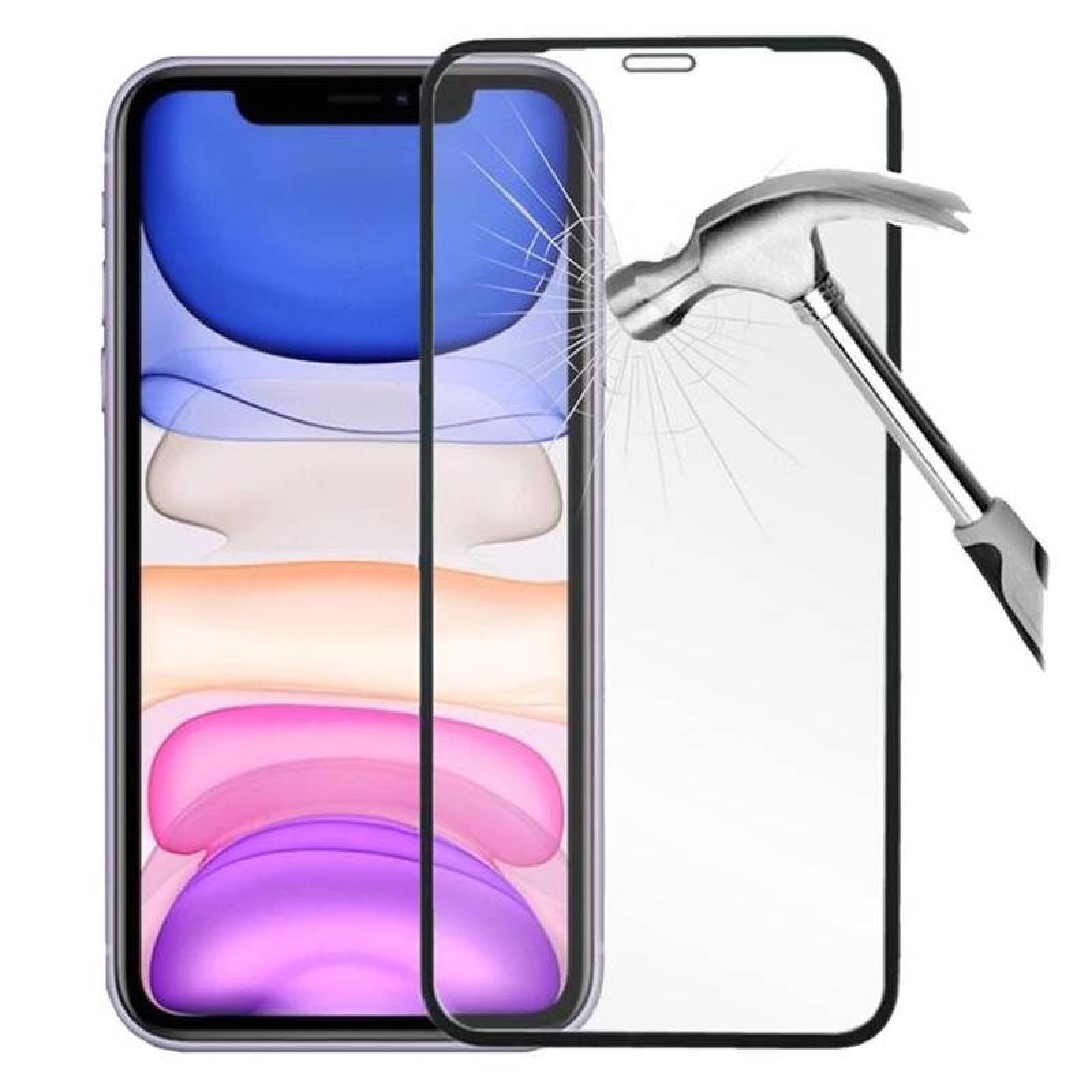 Mica para Celular Eficaz, MXBPI-001-1, iPhone 5D, Cristal Templado, Transparente., iPhoneBlack