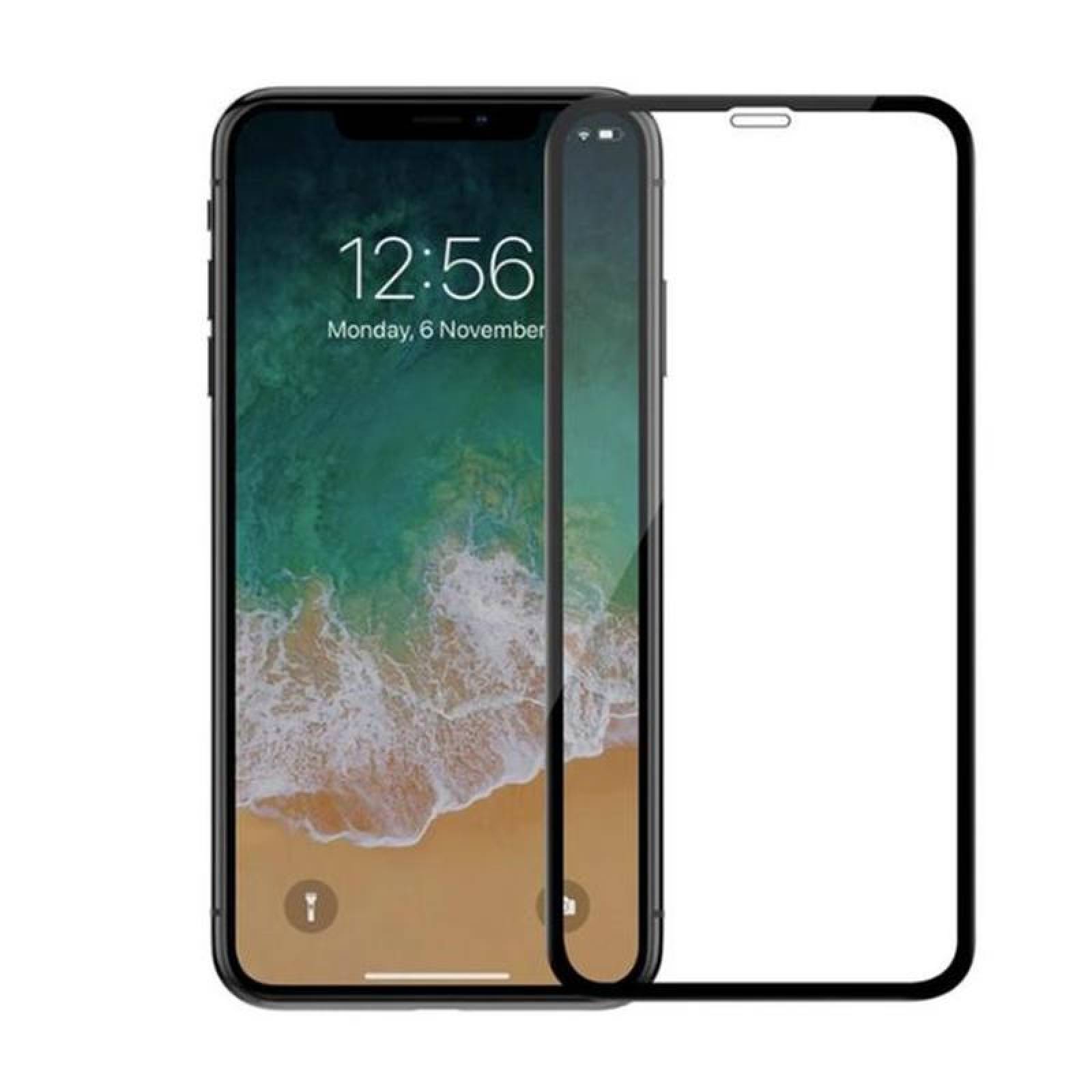 Mica para Celular Anti Rasguños, MXBPI-001-4, iPhone 5D, Cristal Templado, Transparente., iPhoneBlack